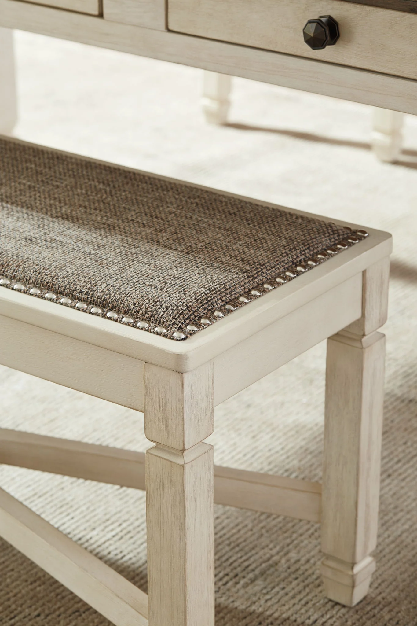 Bolanburg - Large UPH Dining Room Bench - Beige - Image 5
