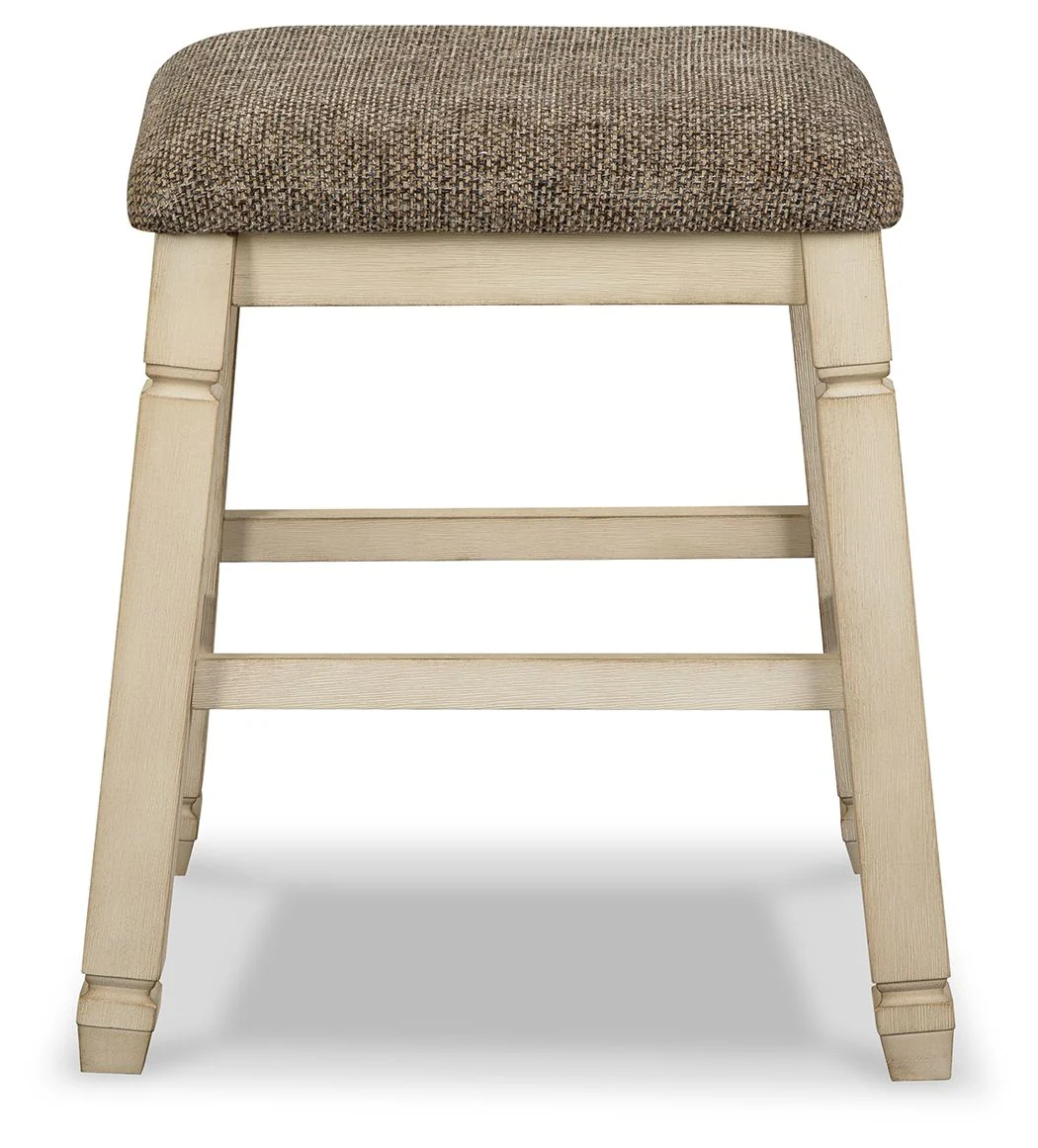 Bolanburg - Upholstered Stool (Set of 2) - Beige - Image 9