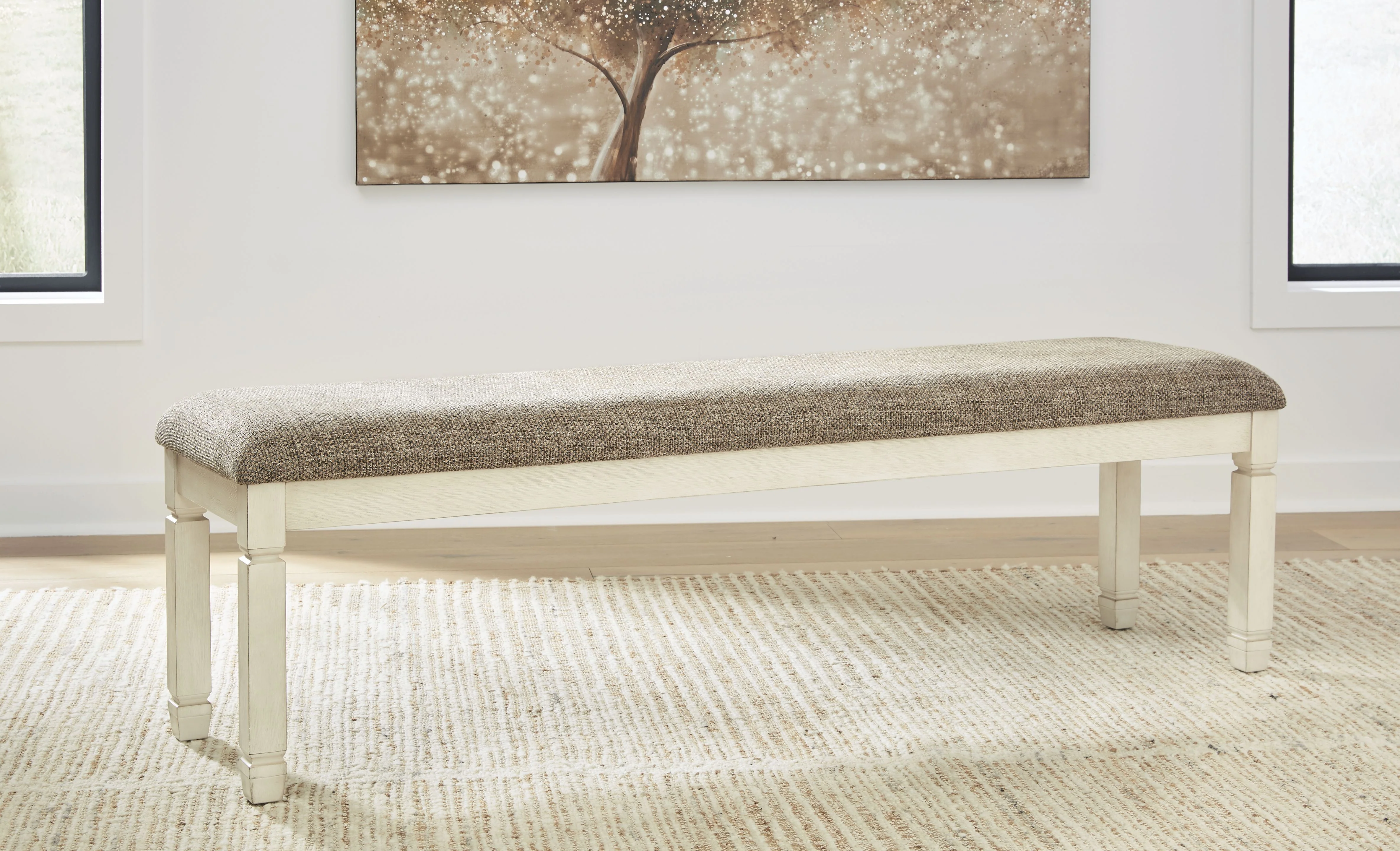 Bolanburg - Extra Large UPH DRM Bench - Brown / Beige - Image 5