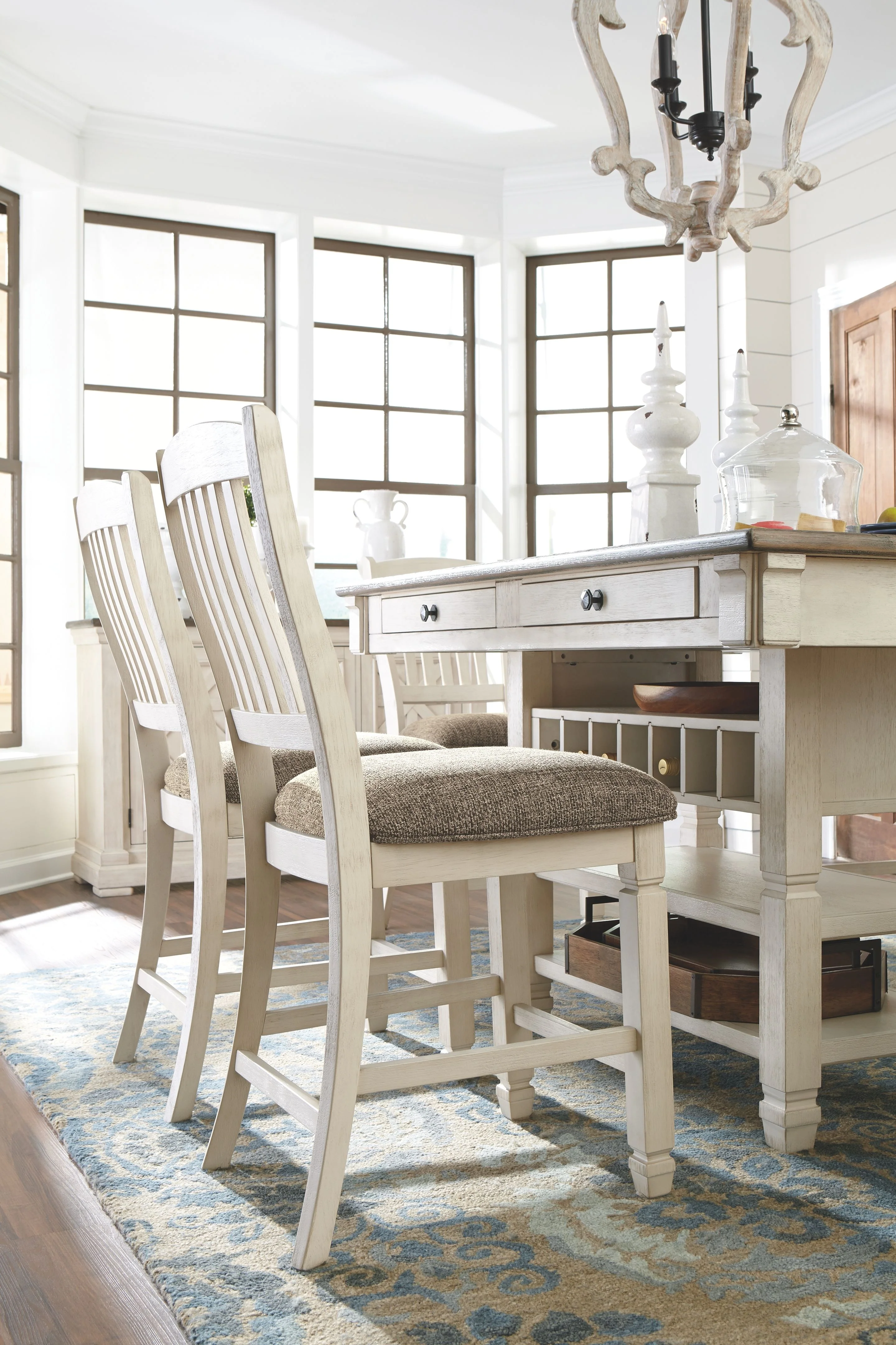 Bolanburg - Rectangular Counter Table Set - Image 5