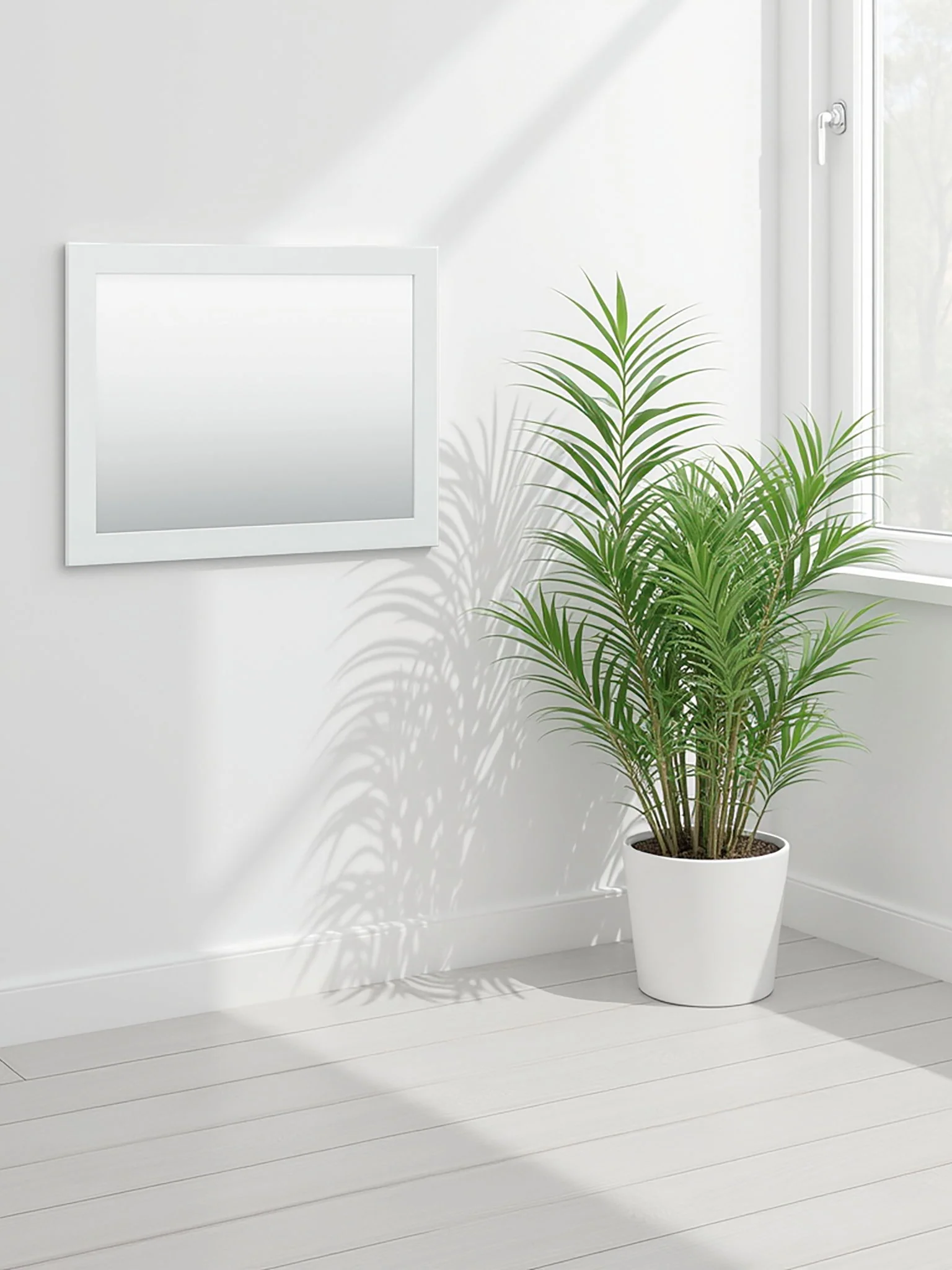 Bostwick Shoals - Bedroom Mirror - White - Image 6