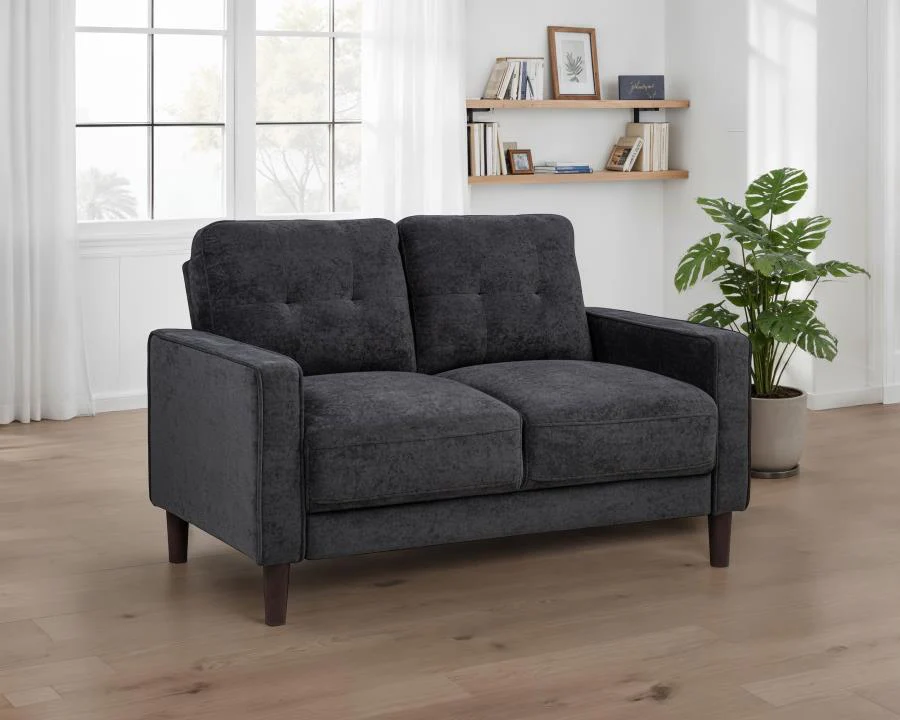 Bowen II - Upholstered Track Arm Loveseat - Image 4
