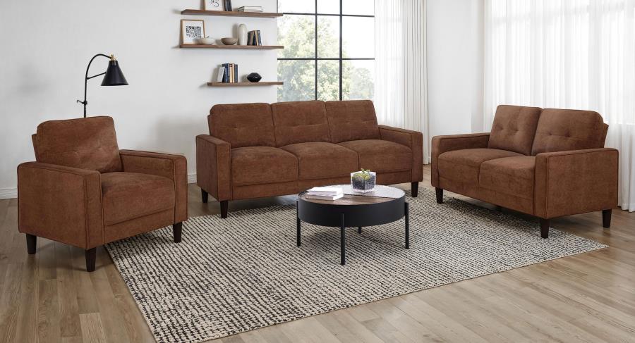 Bowen II - Upholstered Track Arm Sofa Set - Image 3
