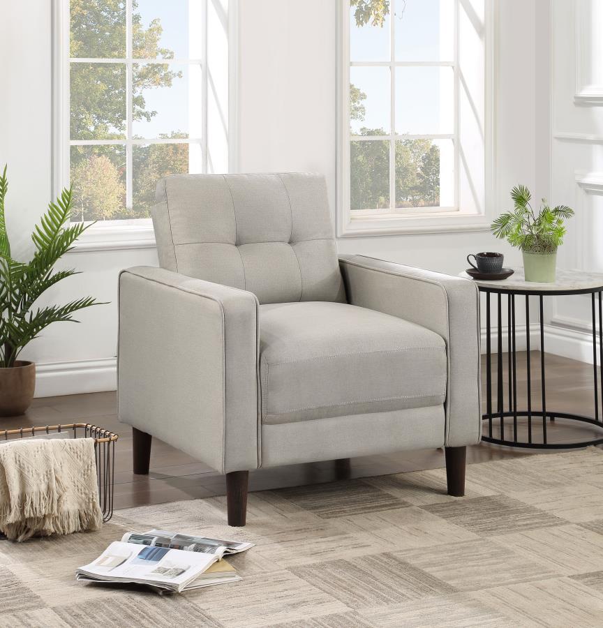 Bowen - Upholstered Track Arm Tufted Accent Chair - Image 4