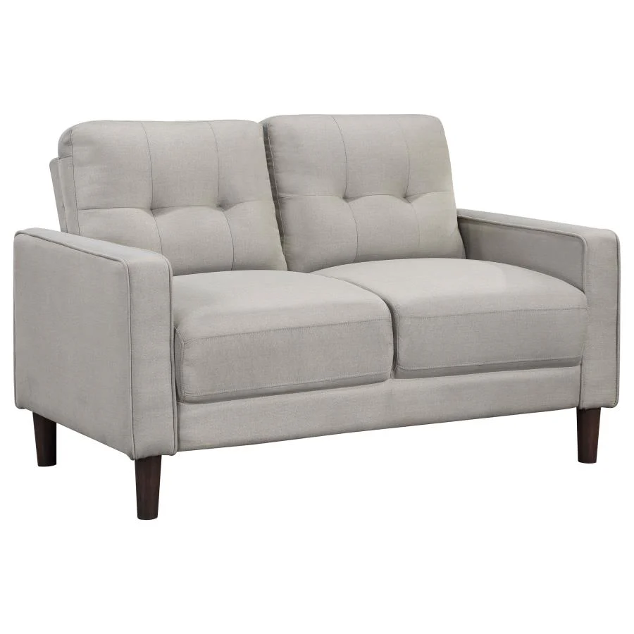 Bowen - Upholstered Track Arm Tufted Loveseat - Image 2