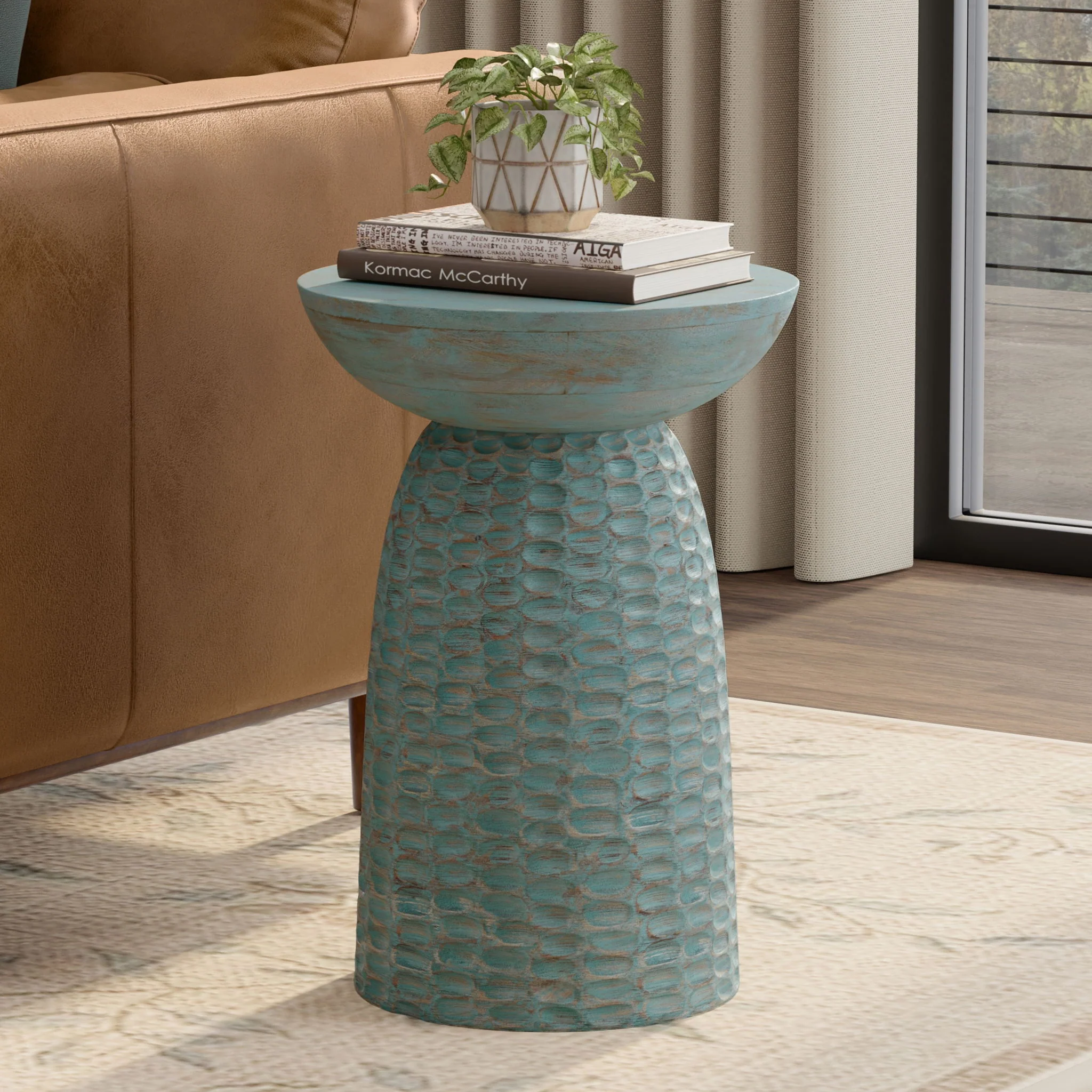 Boyd - Handcrafted Accent Table - Image 76