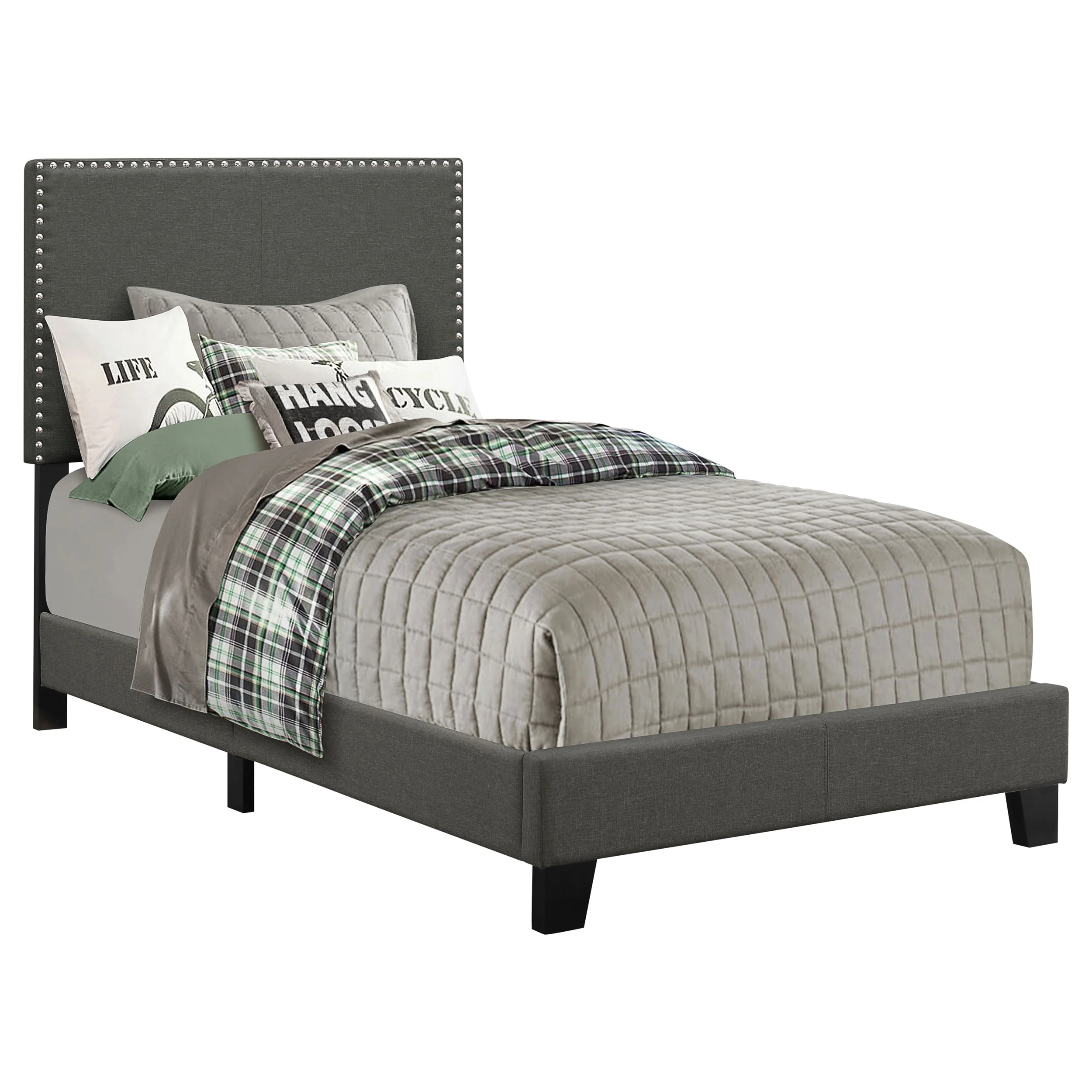 Boyd - Upholstered Panel Bed - Image 56