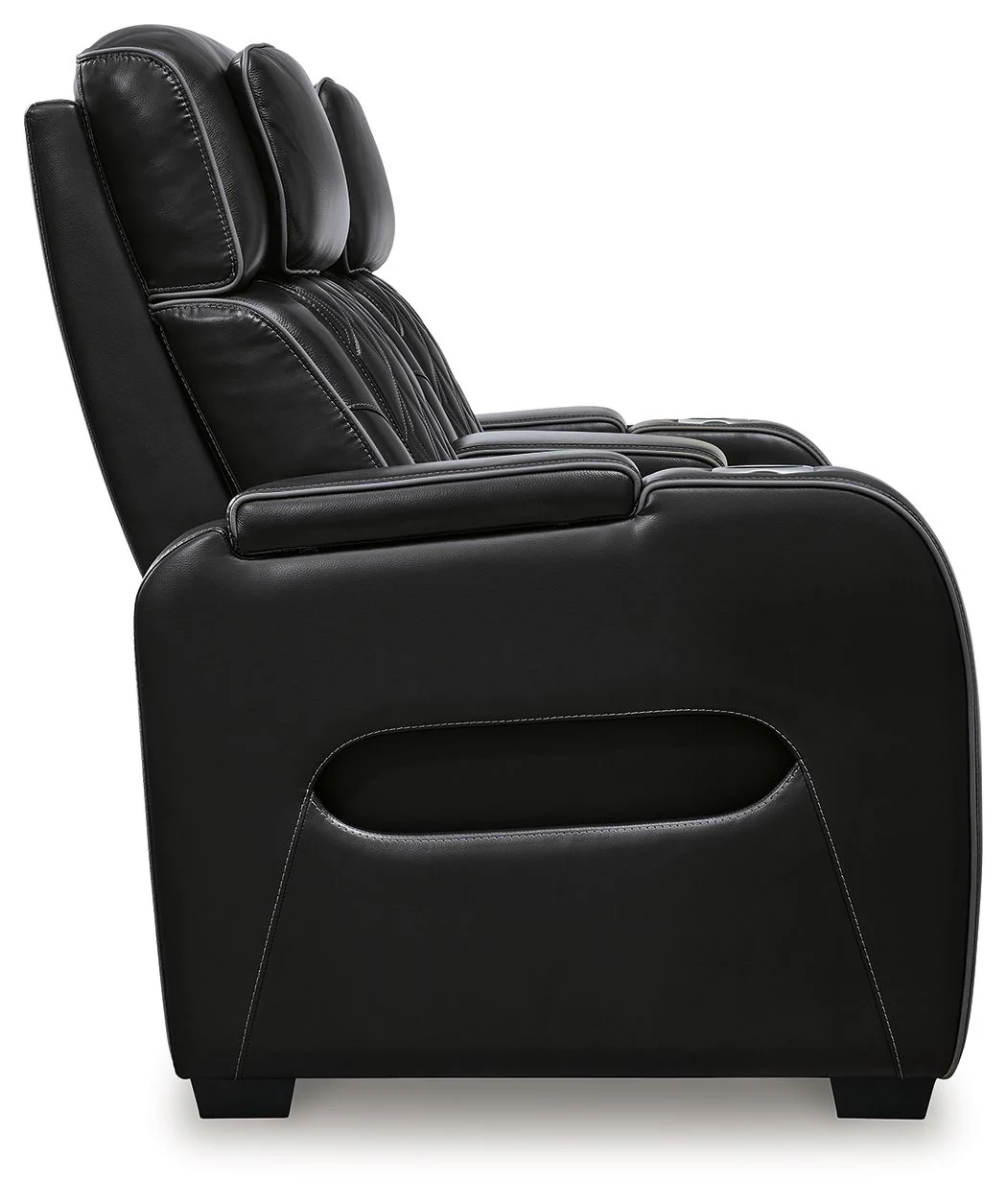 Boyington - 2 Pc. - Power Reclining Sofa And Loveseat - Black - Image 7