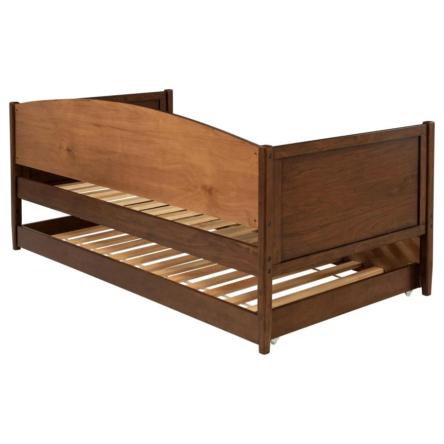 Bozeman - Wood Twin Daybed With Trundle - Medium Walnut - Image 12