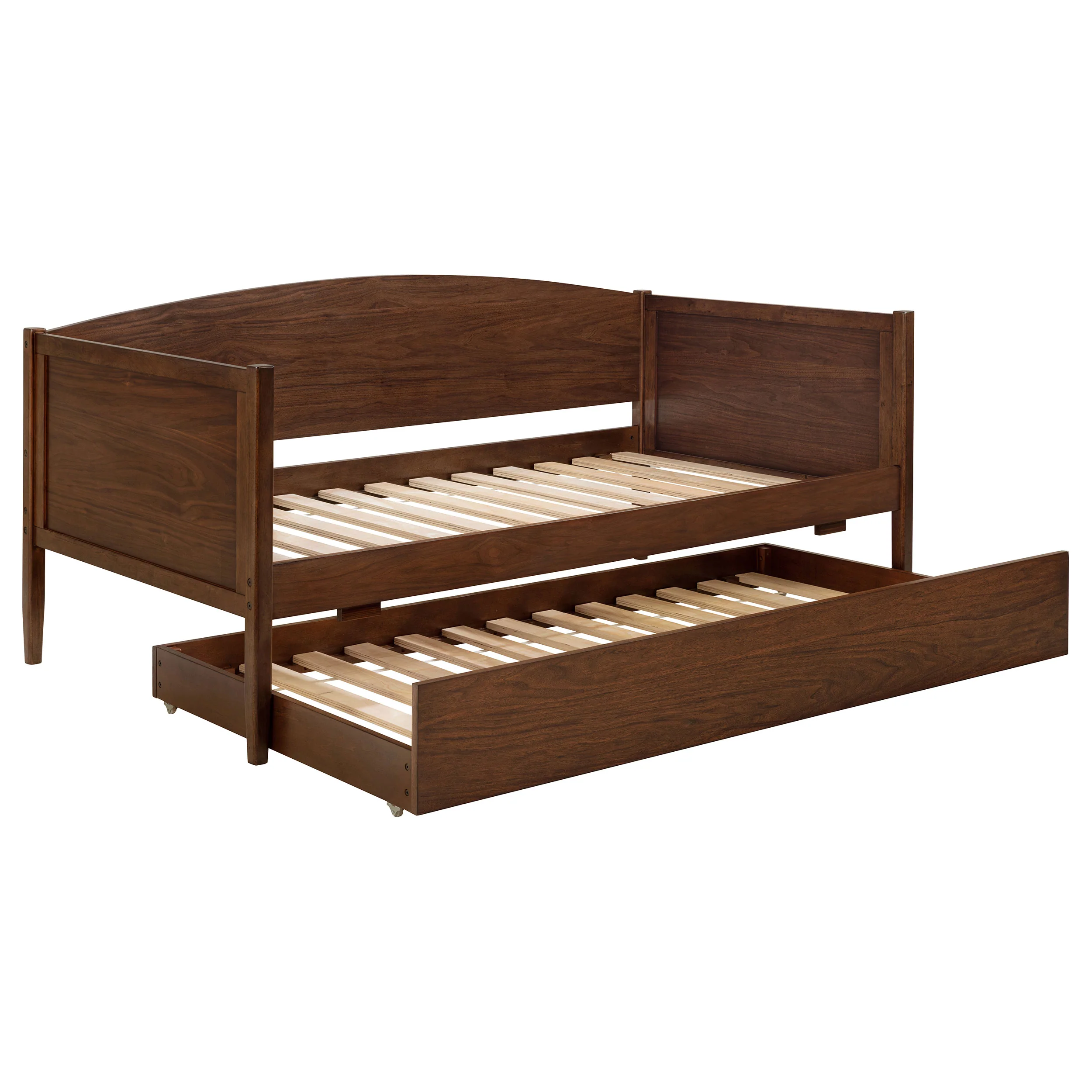 Bozeman - Wood Twin Daybed With Trundle - Medium Walnut - Image 16