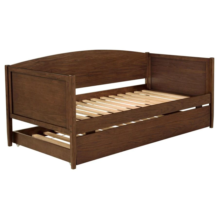 Bozeman - Wood Twin Daybed With Trundle - Medium Walnut - Image 4
