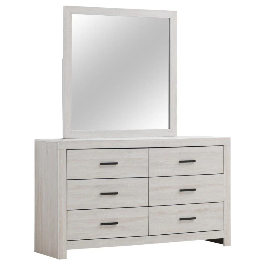 Brantford - 6-Drawer Dresser With Mirror - Image 2