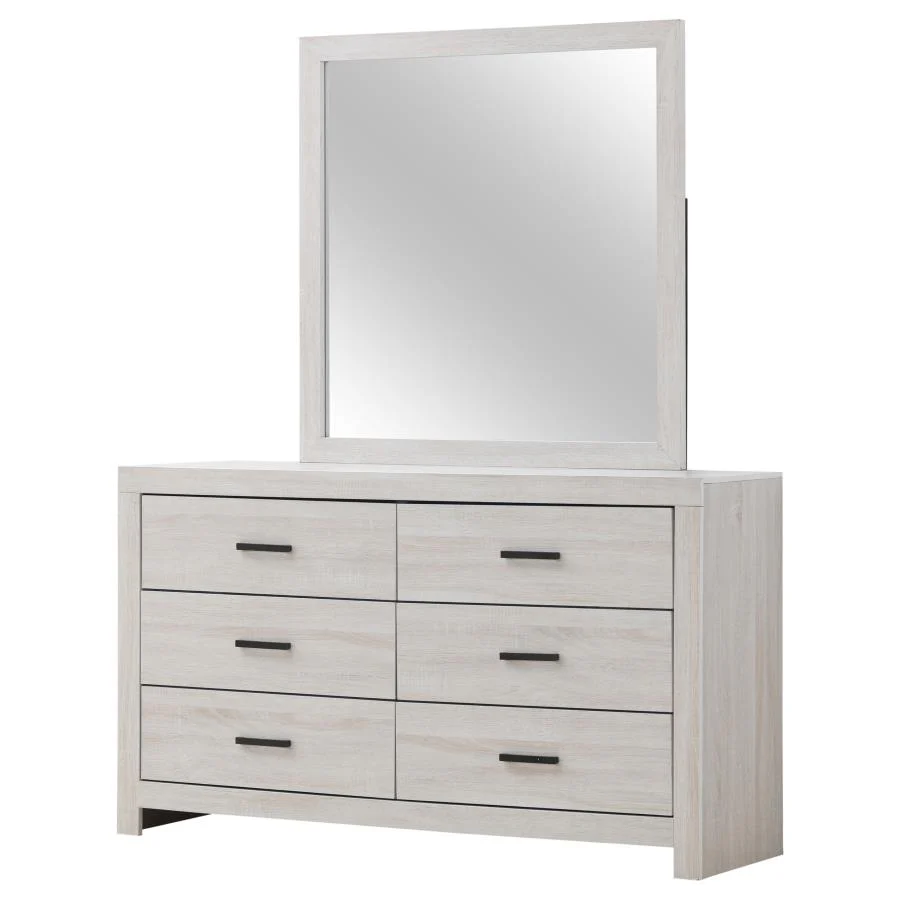 Brantford - 6-Drawer Dresser With Mirror - Image 8