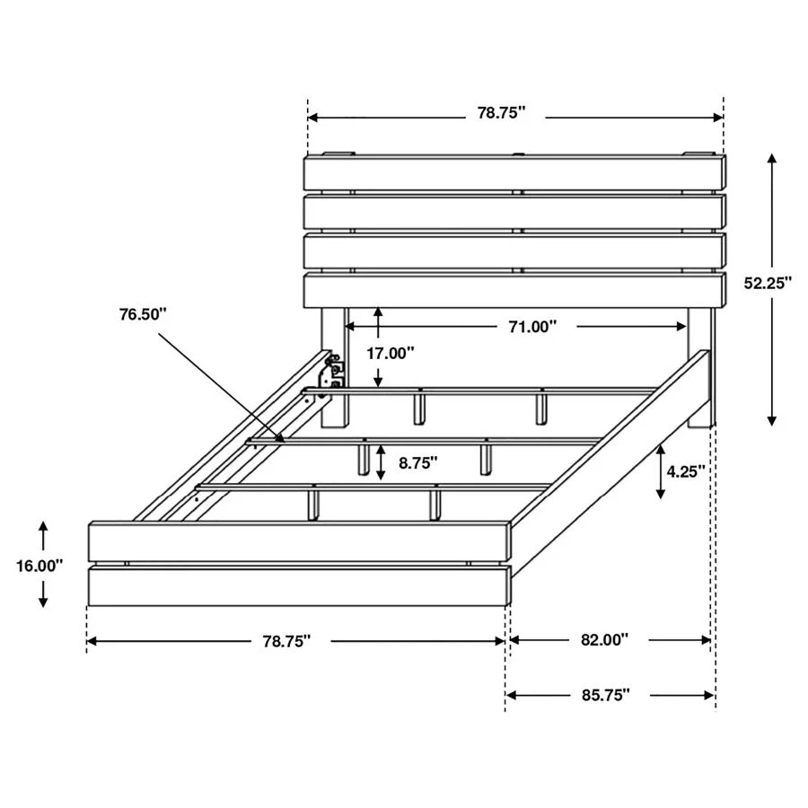 Brantford - Wood Panel Bed - Image 21