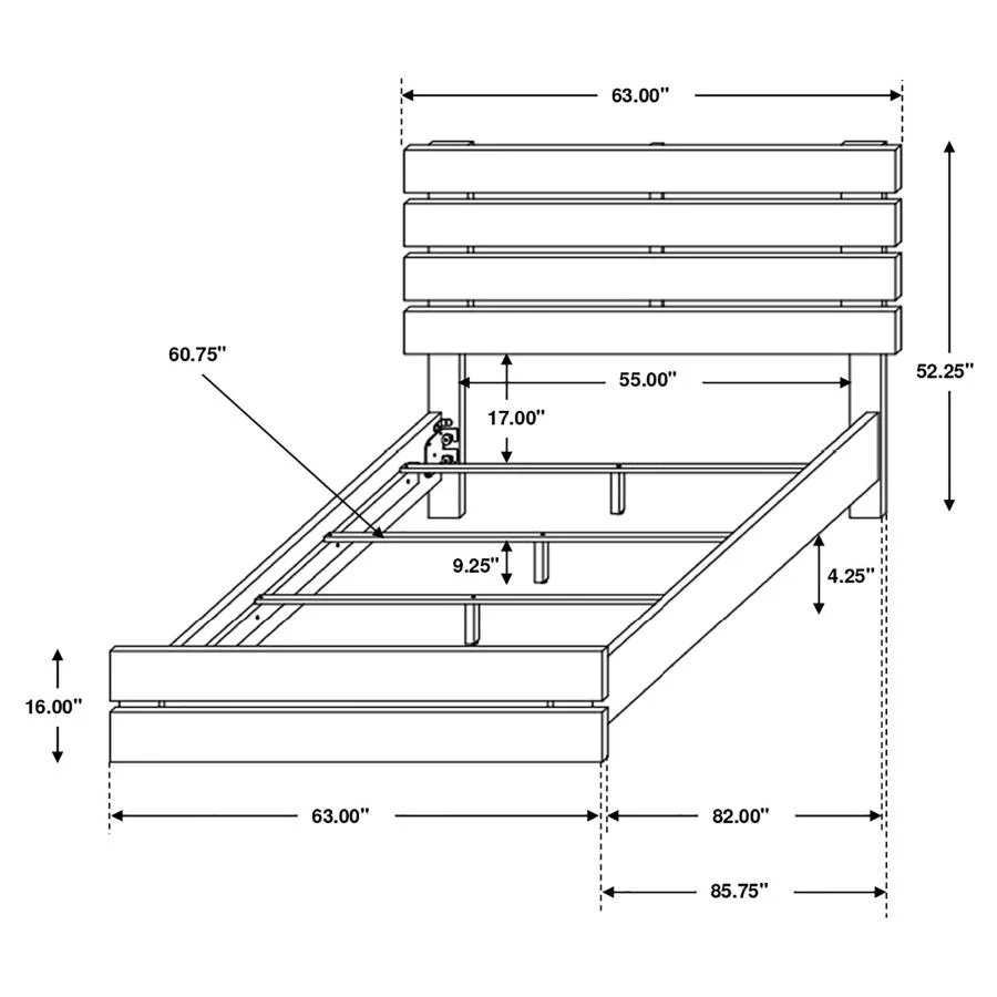 Brantford - Wood Panel Bed - Image 24