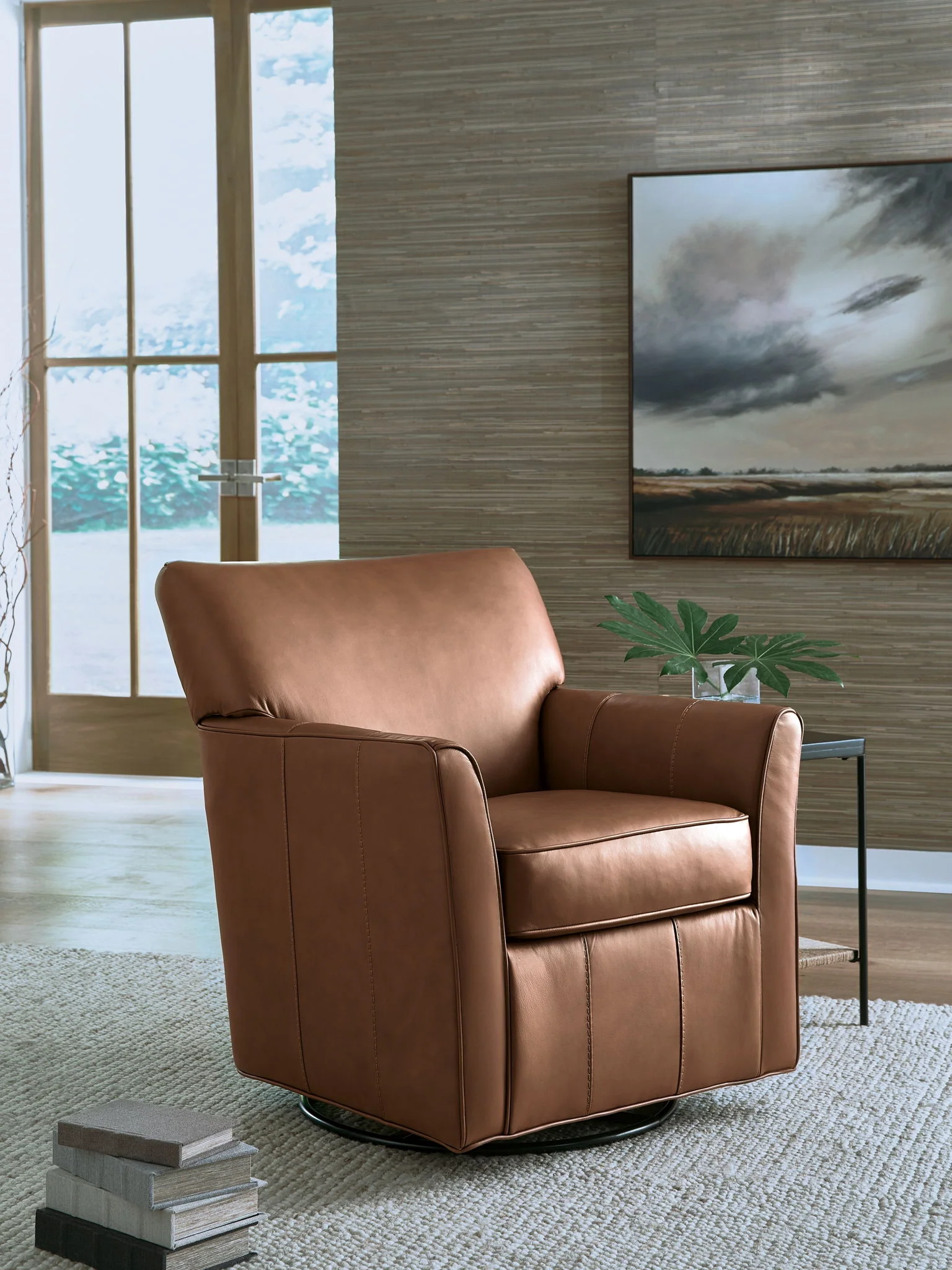 Braydunn - Swivel Glider Accent Chair - Image 3
