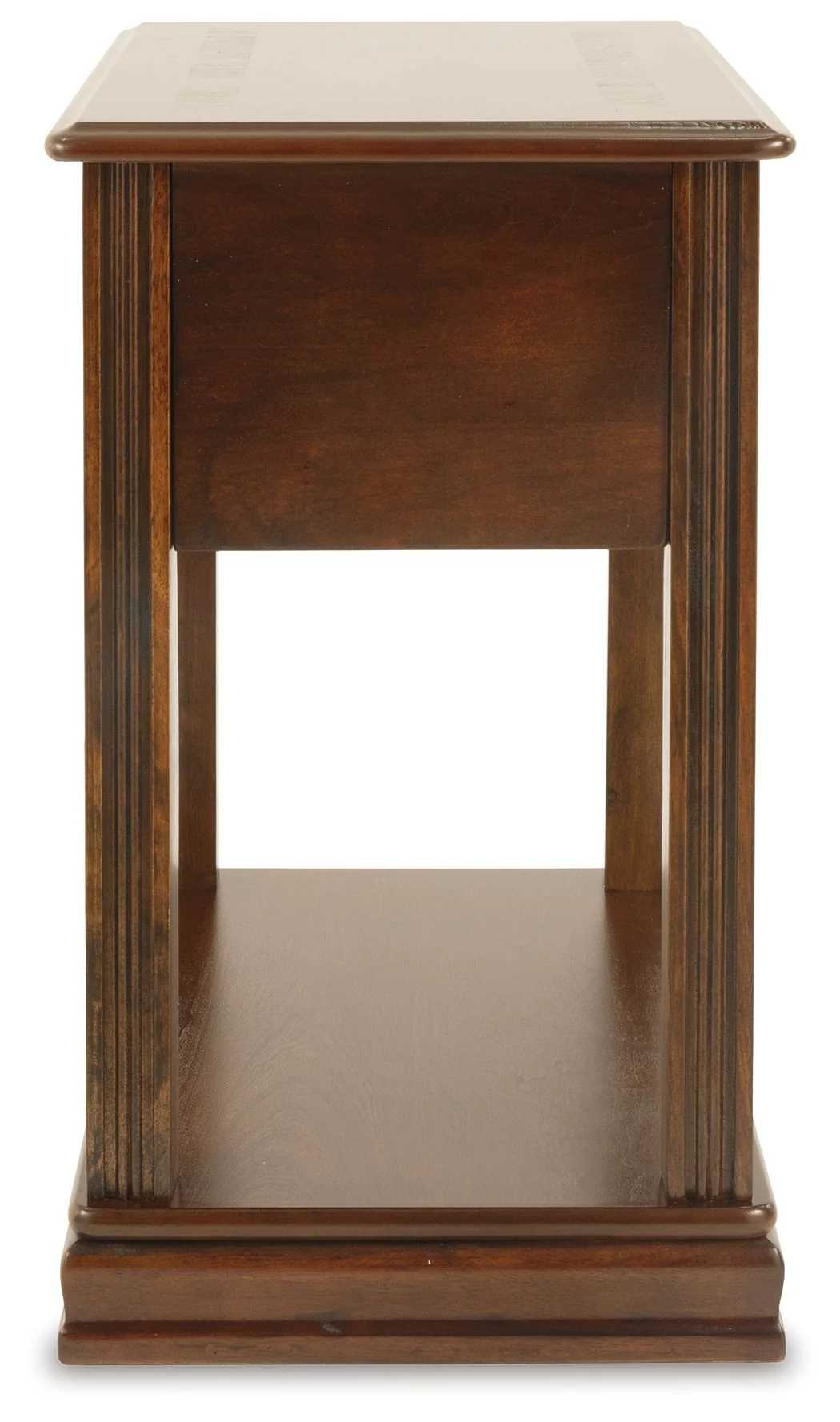 Breegin - Chair Side End Table - Removable Tray - Brown - Image 5