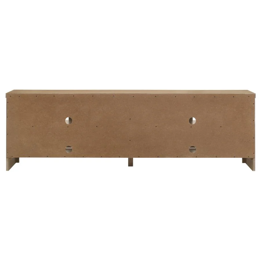 Brenham - 79" 4-Door TV Stand Media Console - Washed Oak - Image 7
