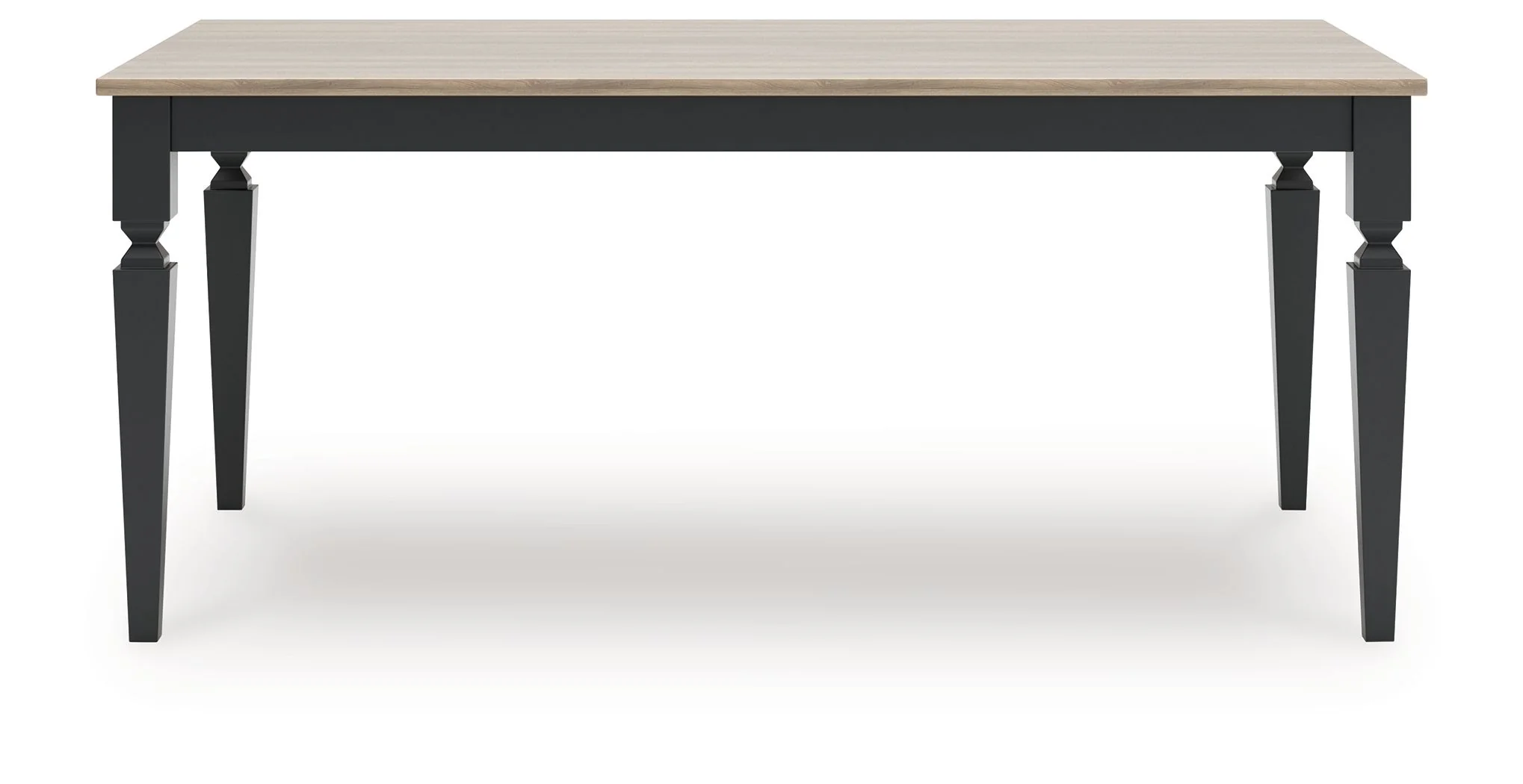 Brenkerton - Rectangular Dining Room Table - Grayish Brown / Black - Image 2