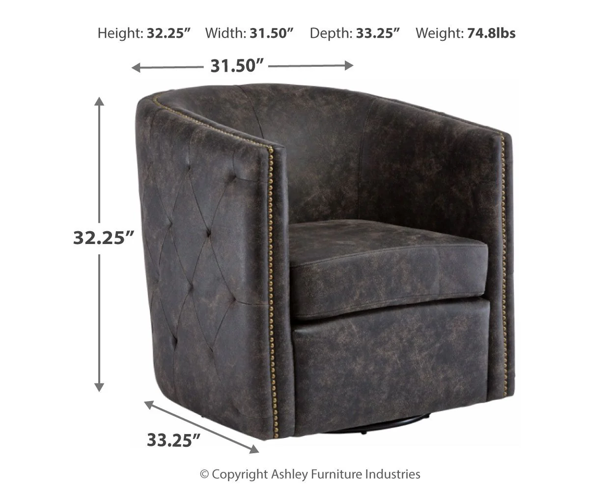 Brentlow - Swivel Accent Chair - Image 6