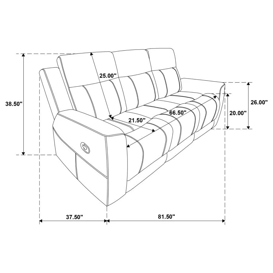 Brentwood - Upholstered Reclining Sofa Set - Image 66
