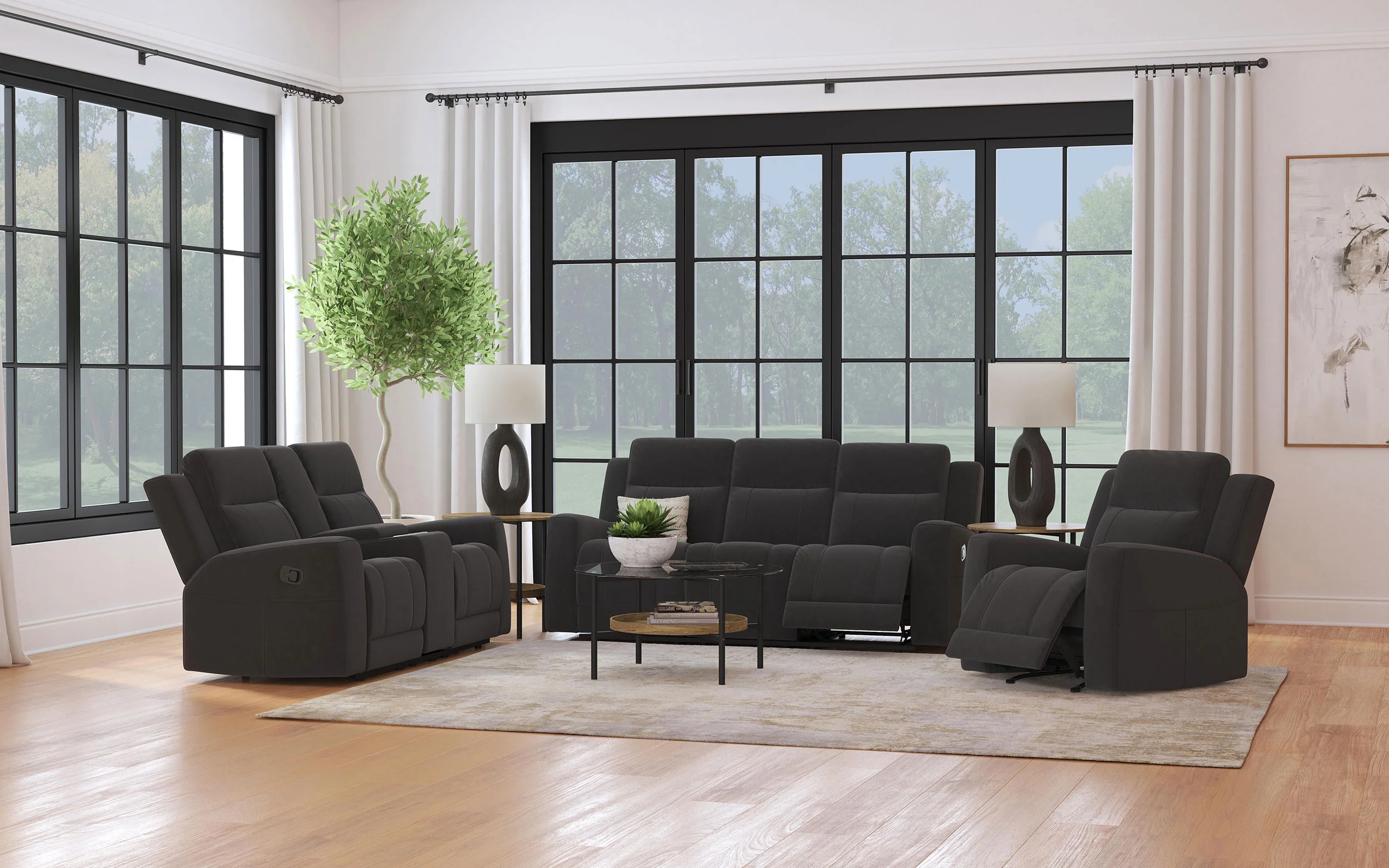 Brentwood - Upholstered Reclining Sofa Set - Image 73
