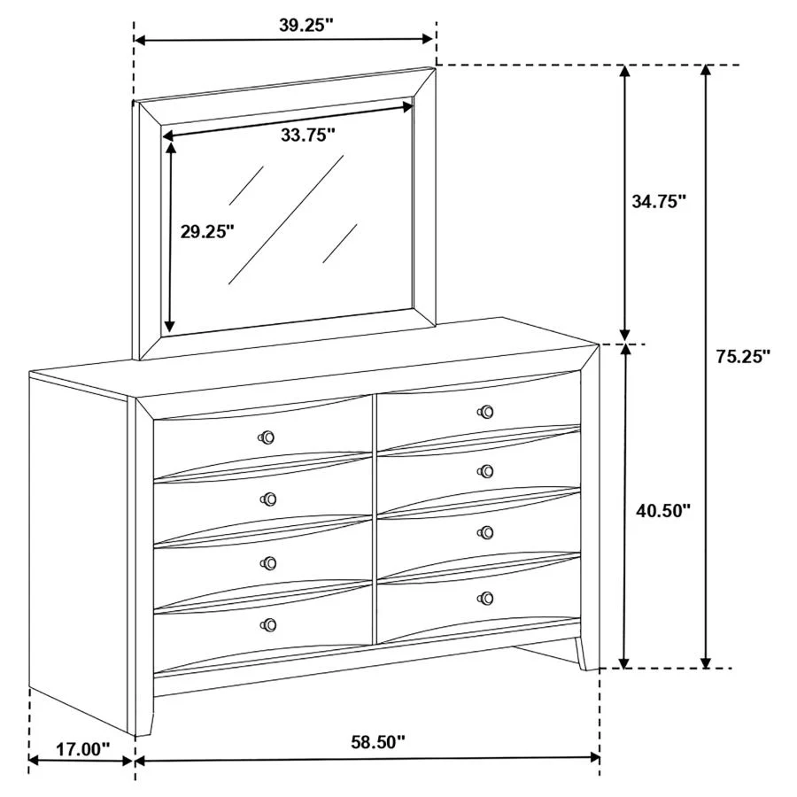 Briana - 8-Drawer Dresser - Image 8