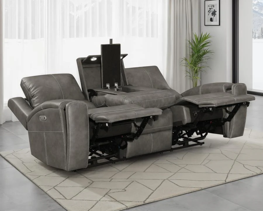 Brickston - Triple Power Reclining Sofa - Image 2