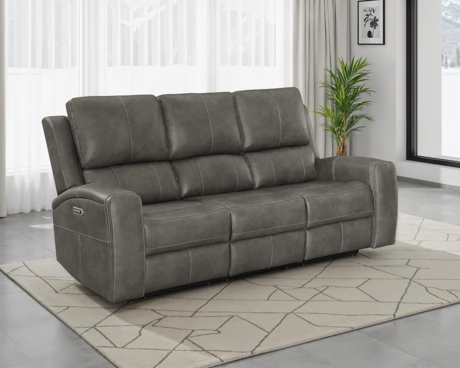 Brickston - Triple Power Reclining Sofa - Image 4