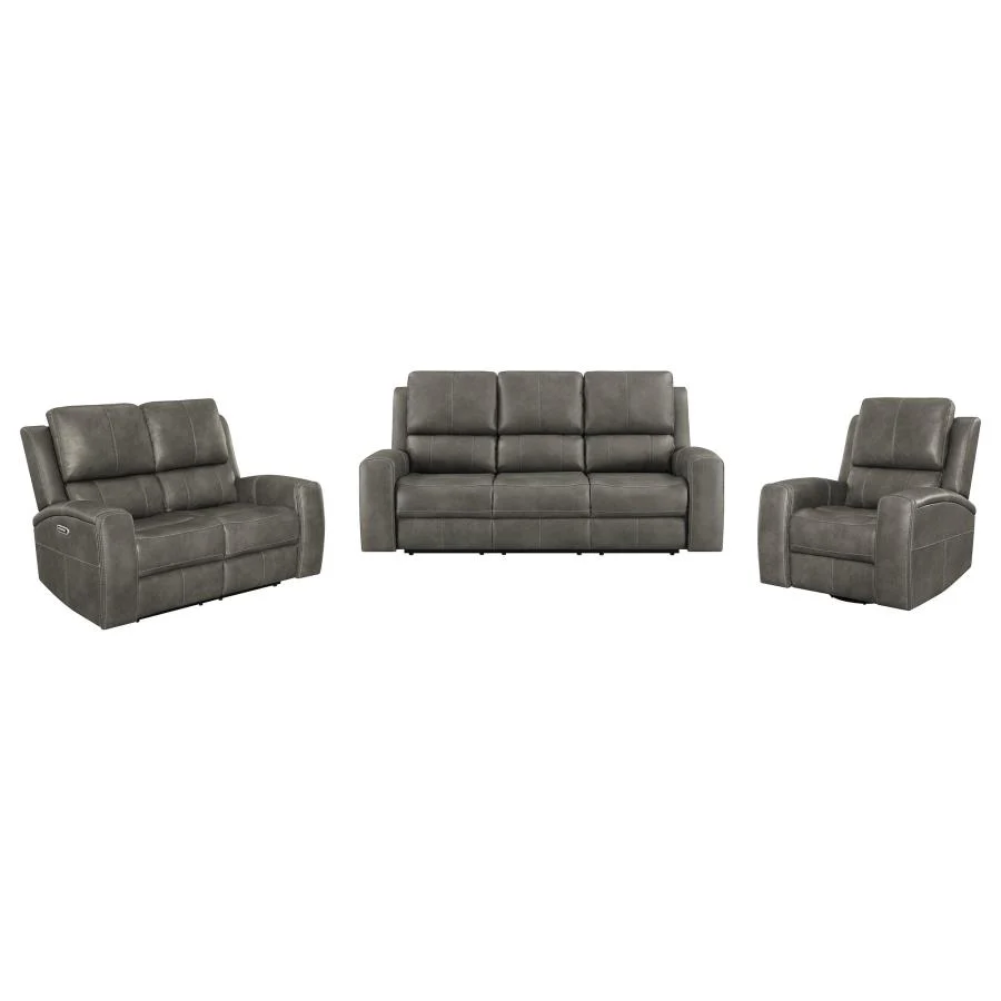 Brickston - Triple Power Reclining Sofa Set - Image 6