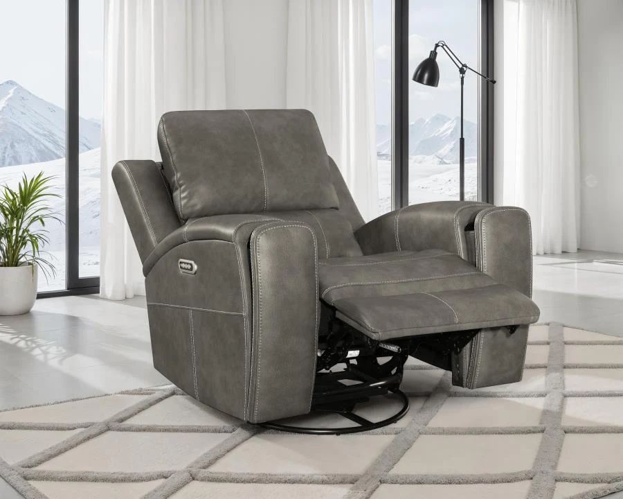 Brickston - Triple Power Swivel Glider Recliner