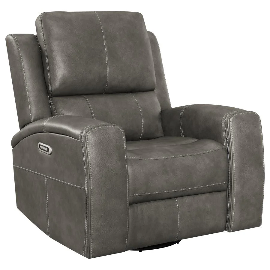Brickston - Triple Power Swivel Glider Recliner - Image 5