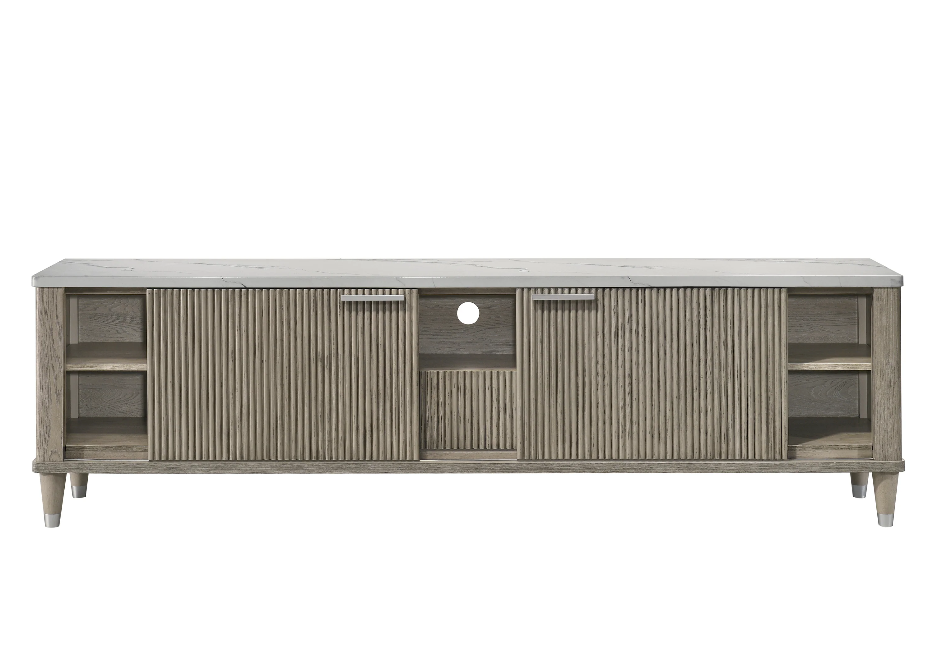 Britany Tv Stand Drift Wood - Image 2