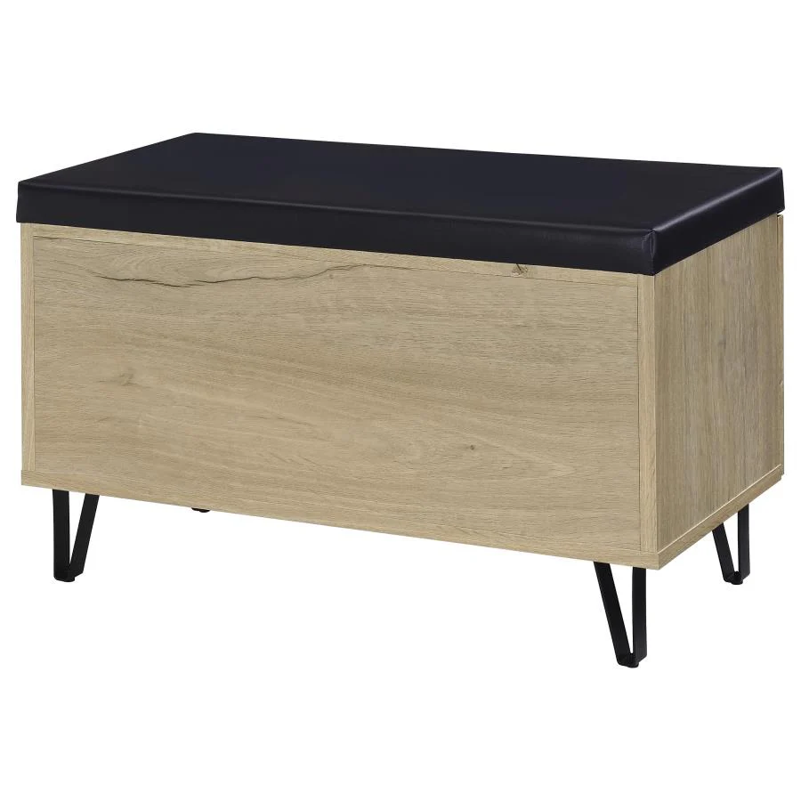 Brixton - 2-Door Padded Entryway Shoe Storage Bench - Image 24
