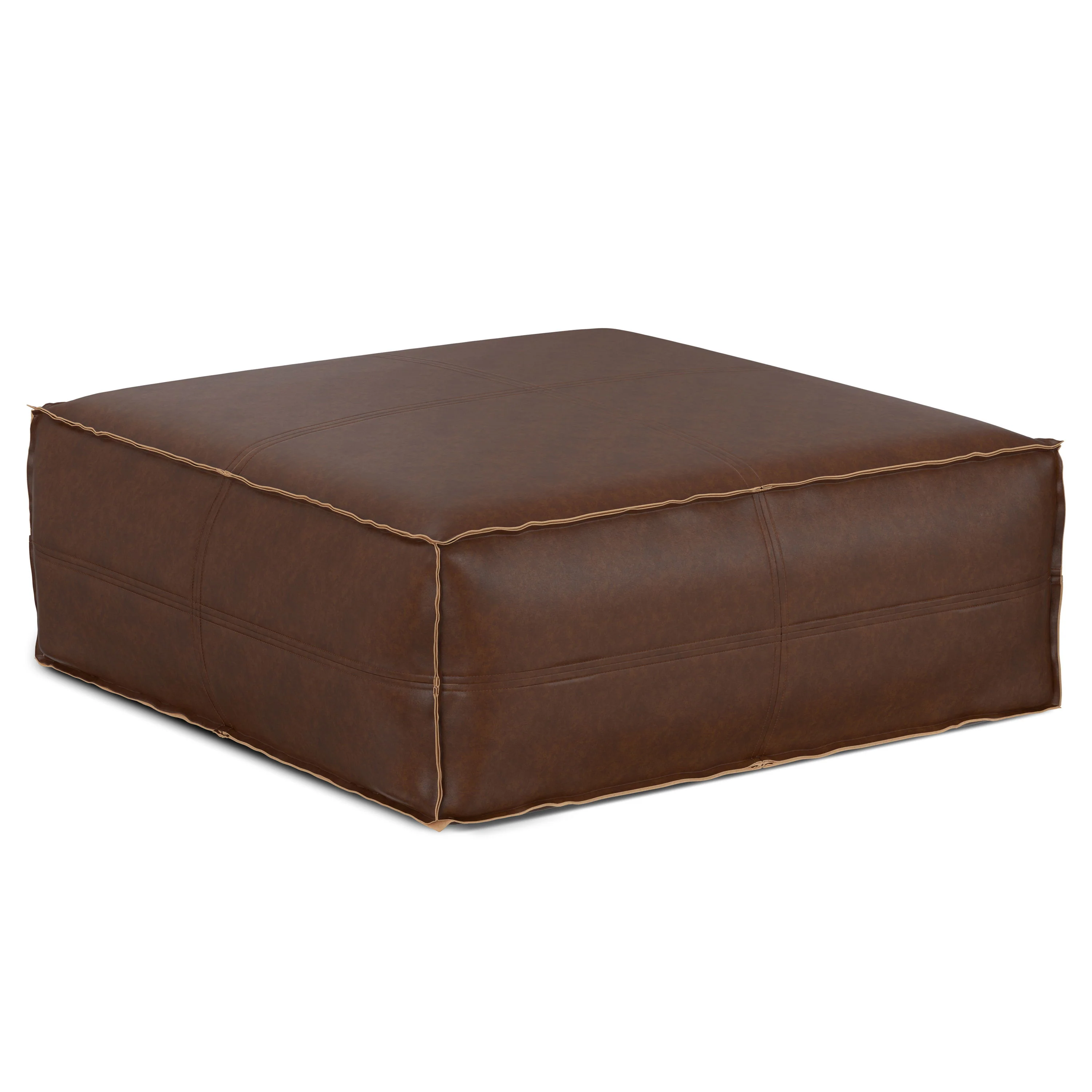 Brody - Large Square, Coffee Table Pouf - Image 3