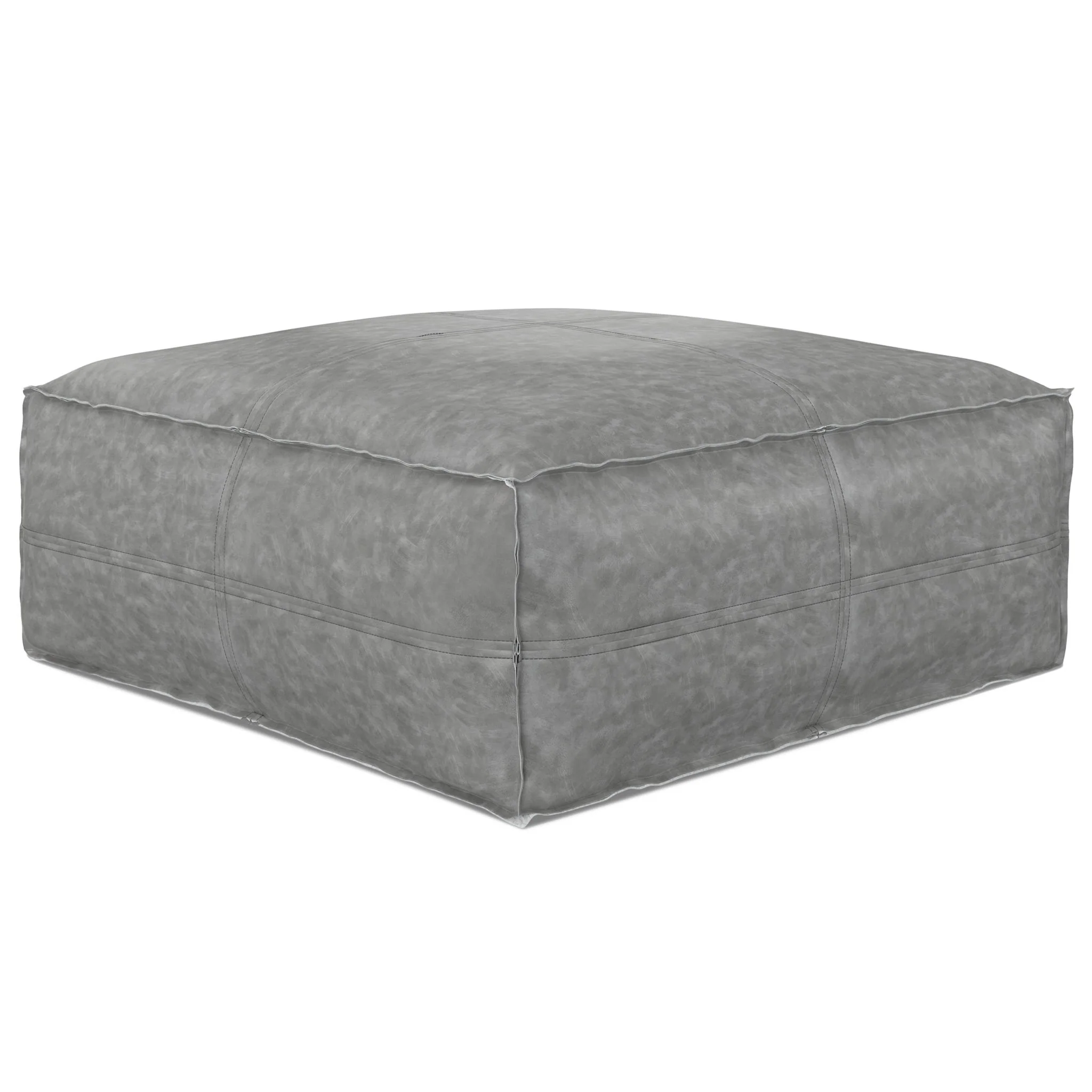 Brody - Large Square, Coffee Table Pouf - Image 4