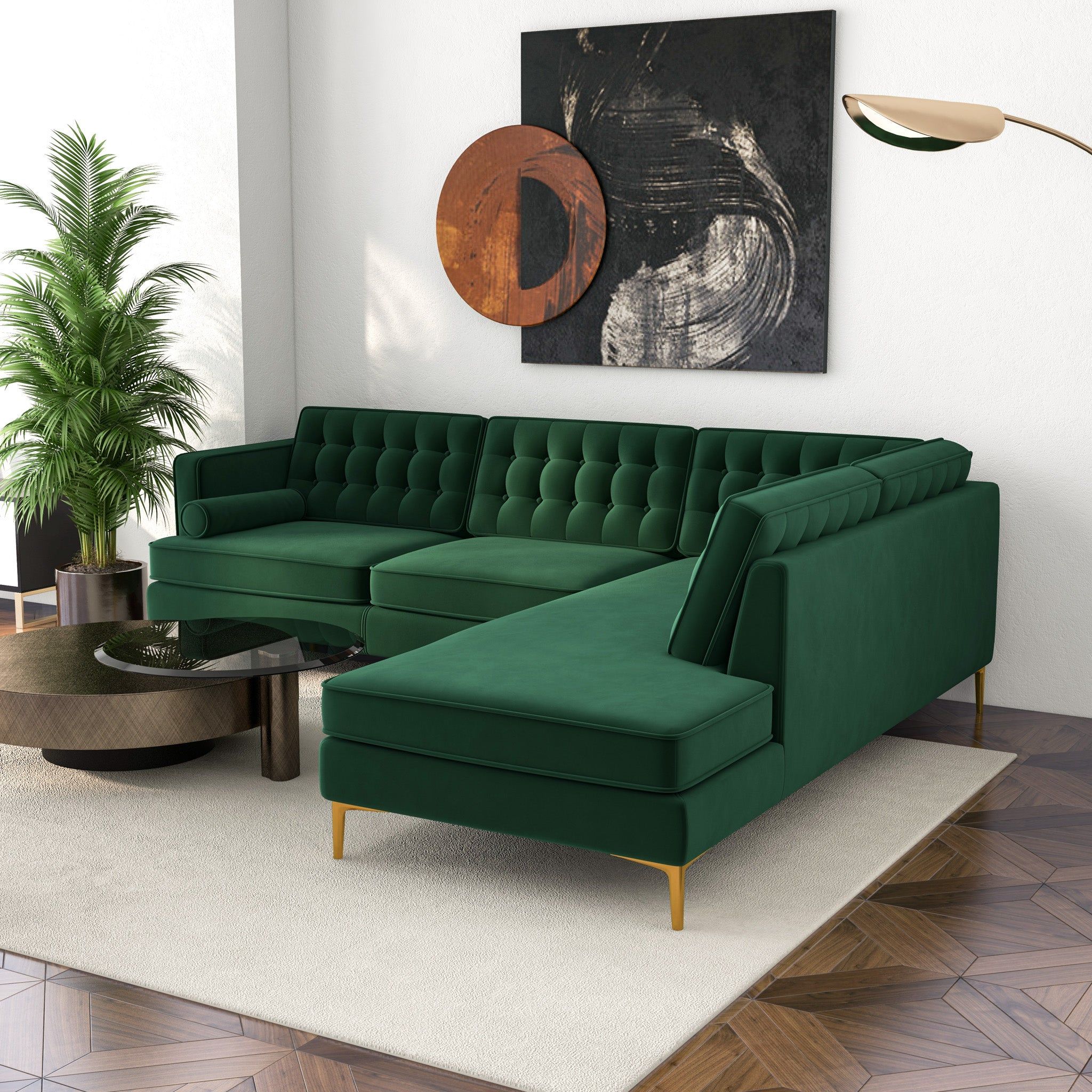 Brooke - Modern Design Sectional Sofa - Image 7
