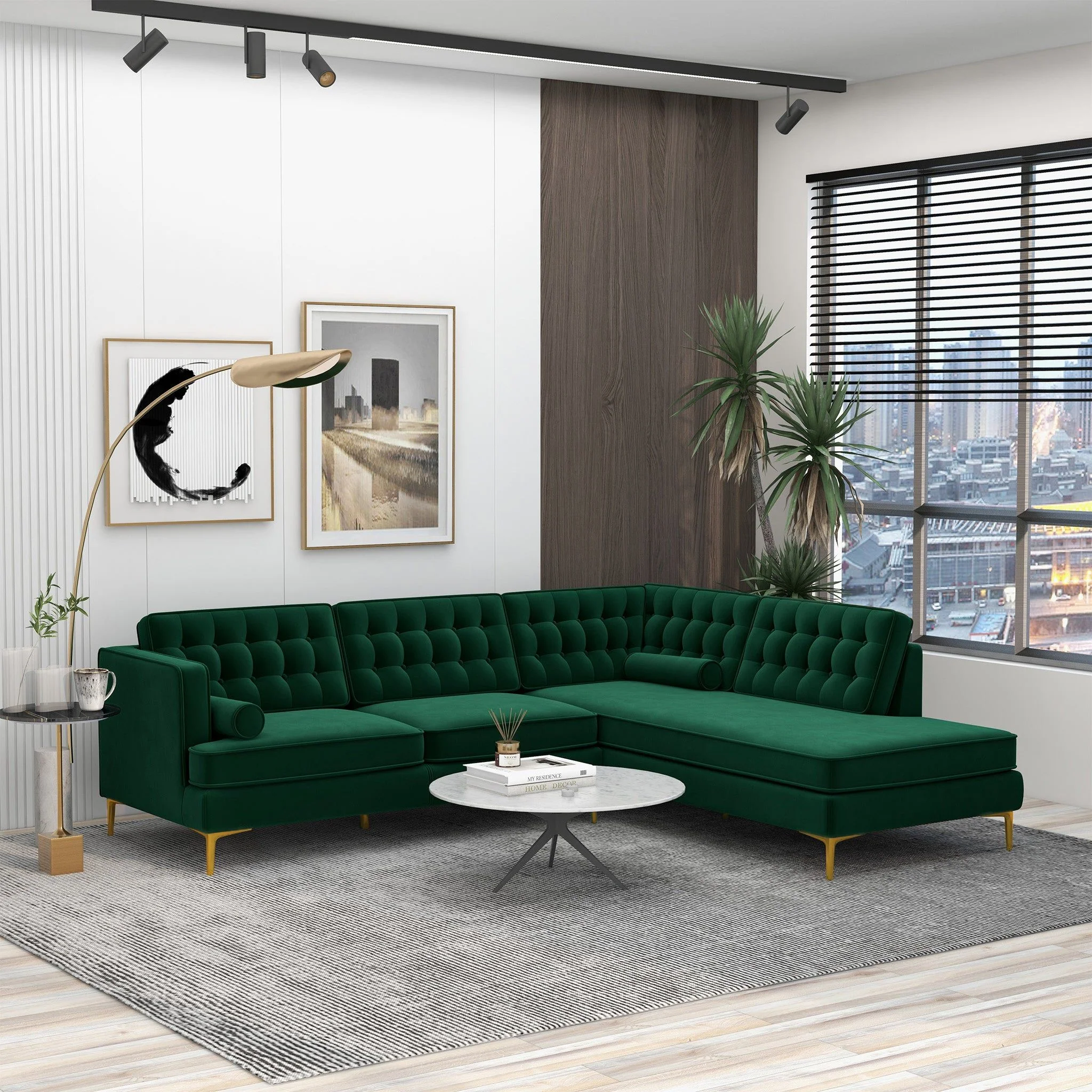 Brooke - Modern Design Sectional Sofa - Image 8