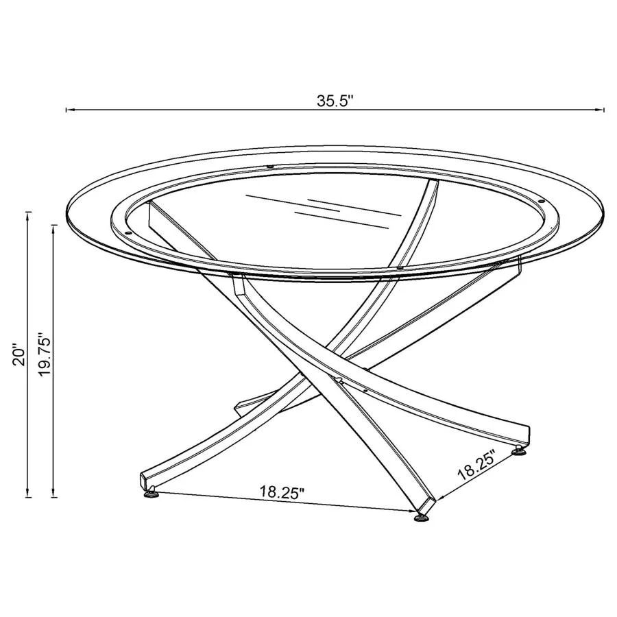 Brooke - Round Coffee Table Set - Image 9