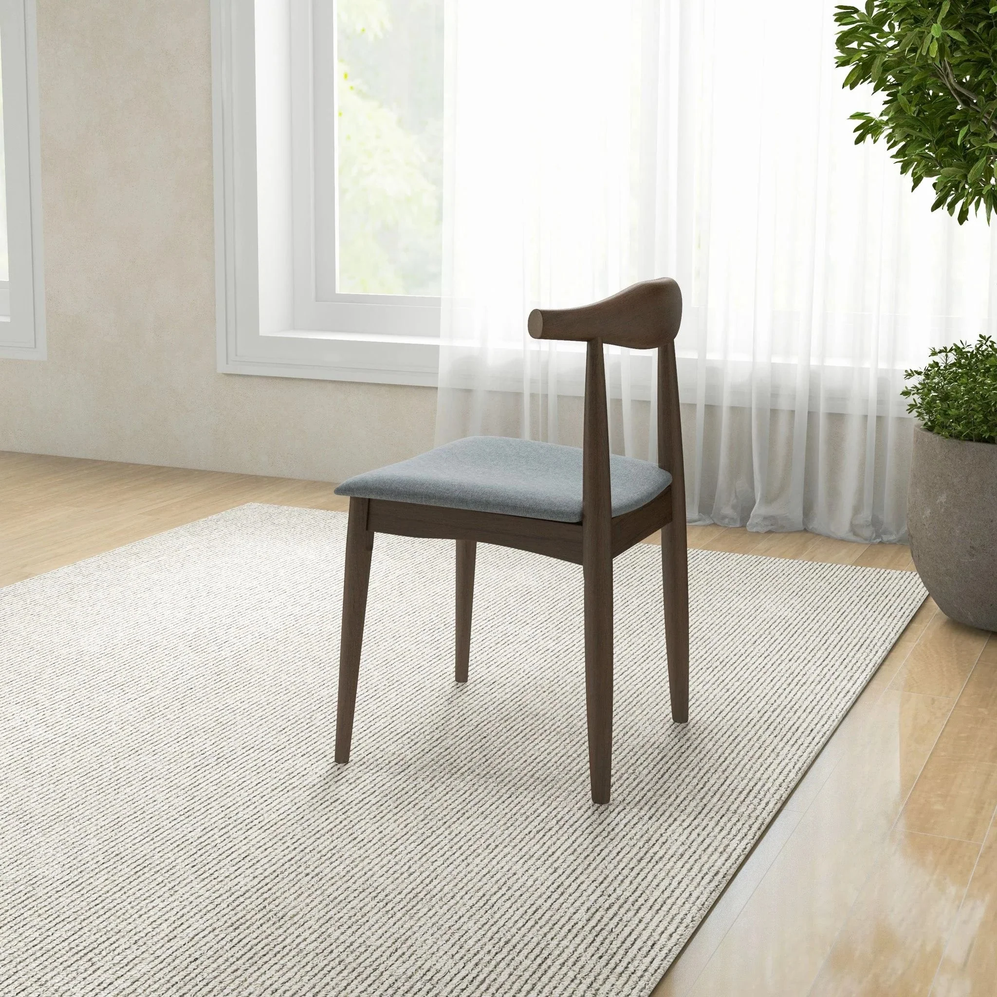 Brooklyn - Dining Chairs (Set of 2) - Gray - Image 6