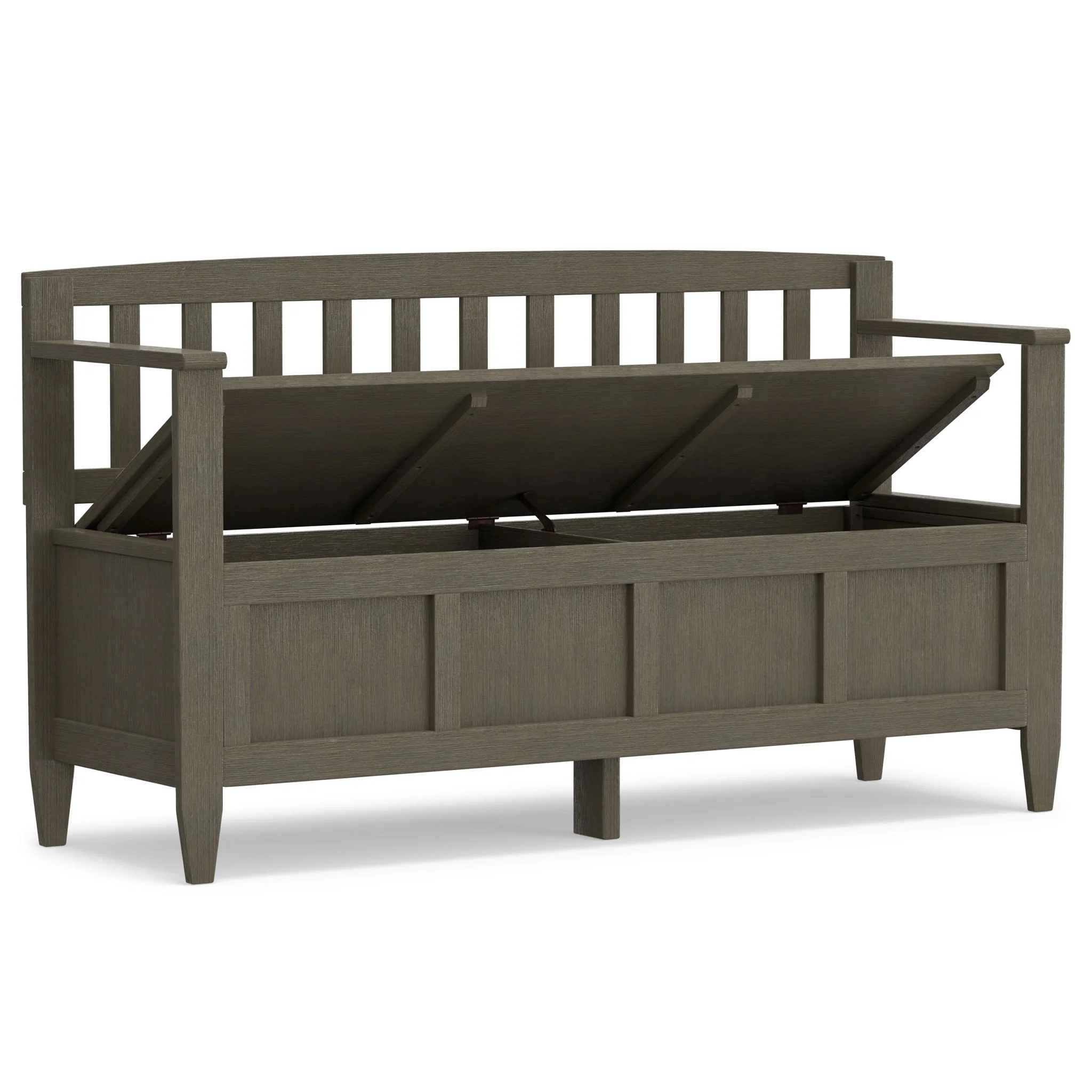 Brooklyn - Handcrafted Entryway Storage Bench - Image 15