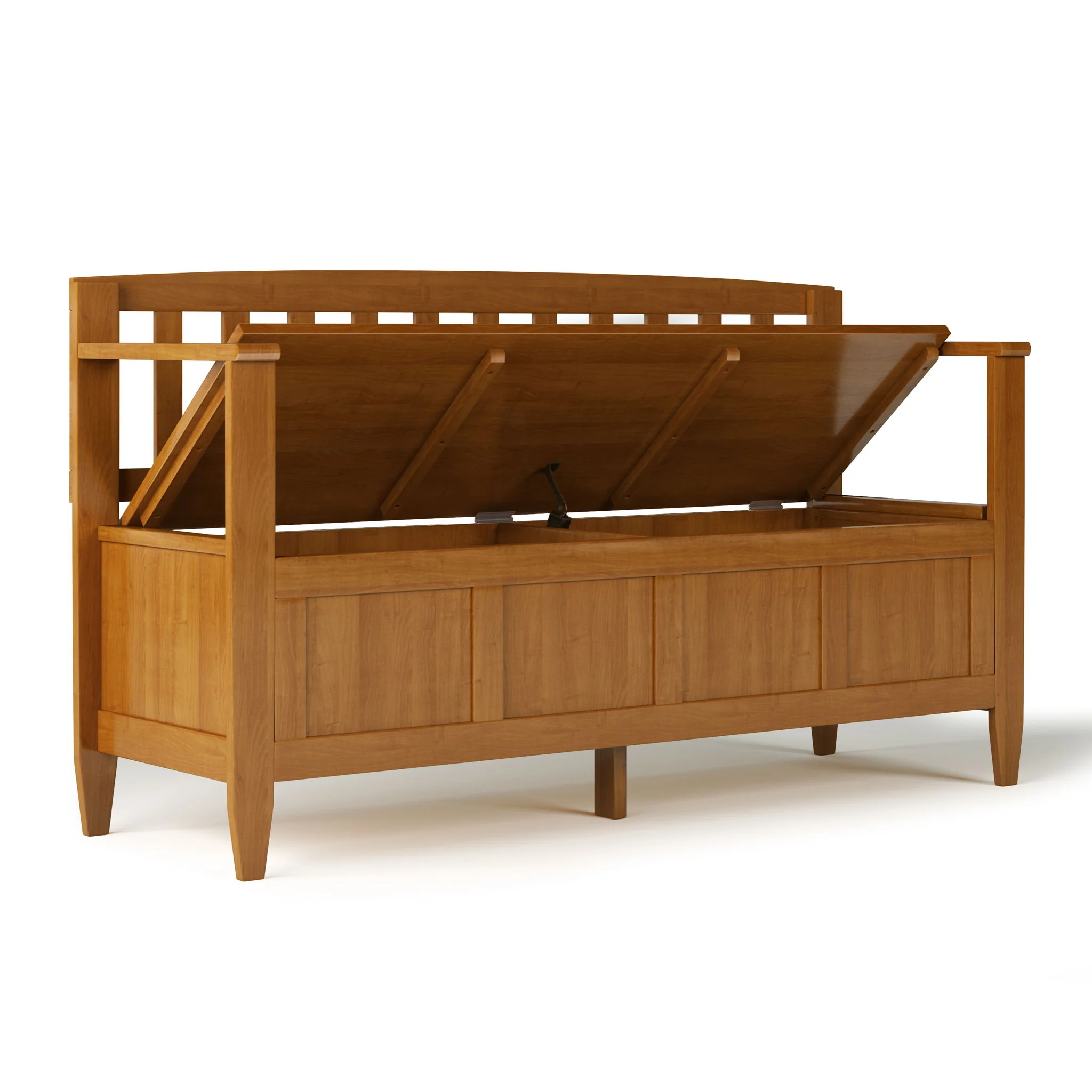 Brooklyn - Handcrafted Entryway Storage Bench - Image 27