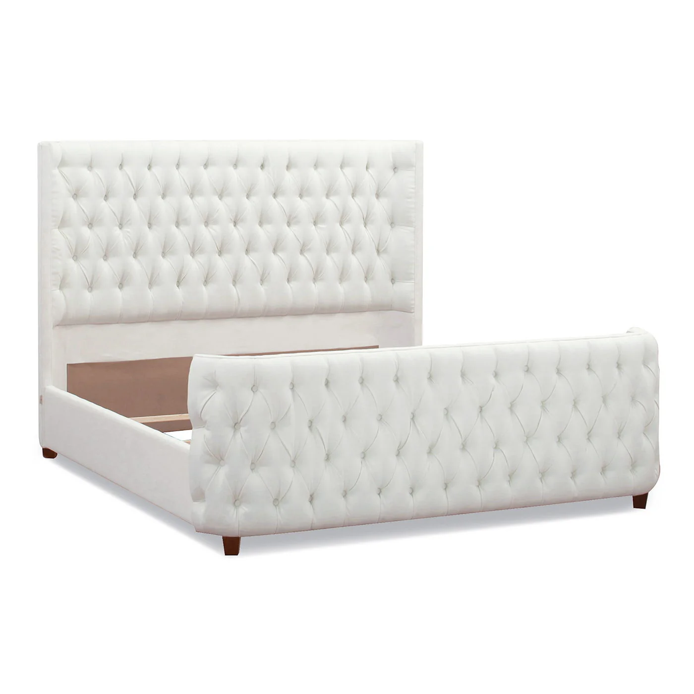 Brooklyn - Tufted Panel Bed Headboard And Footboard Set - Image 13