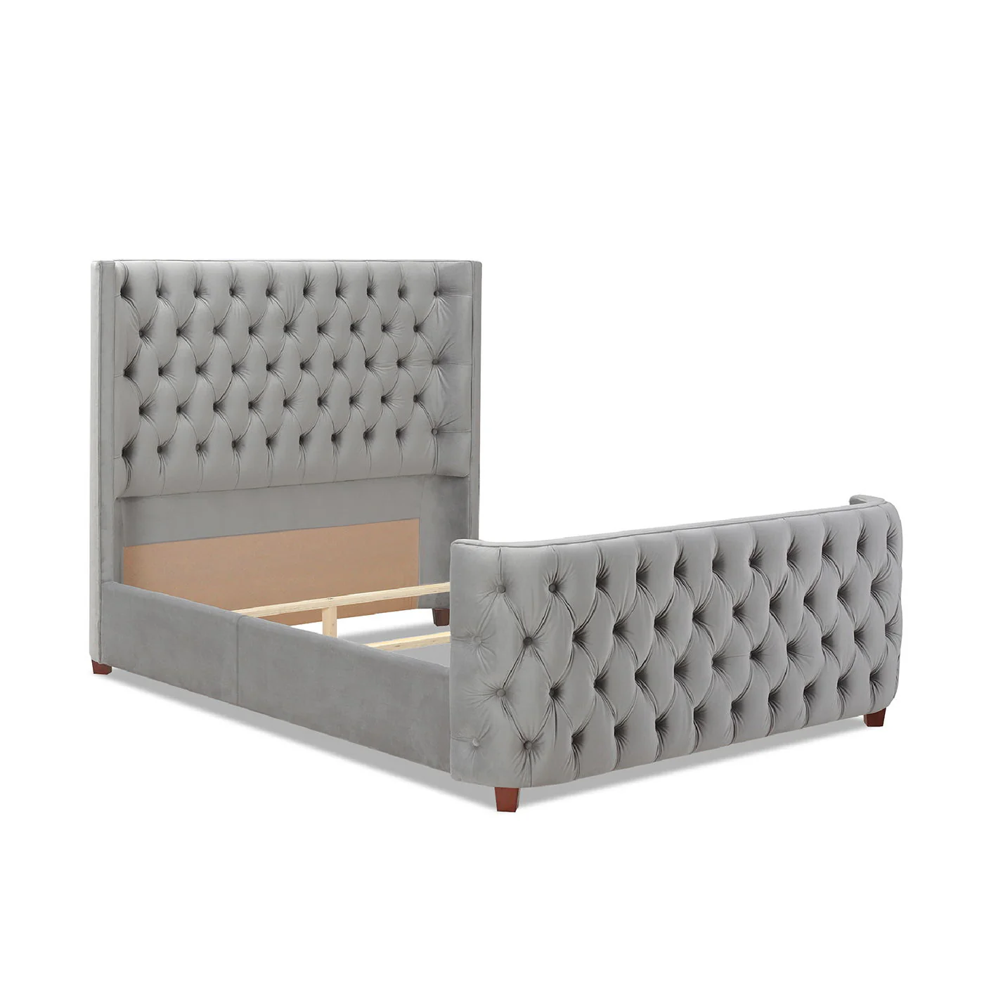 Brooklyn - Tufted Panel Bed Headboard And Footboard Set - Image 15