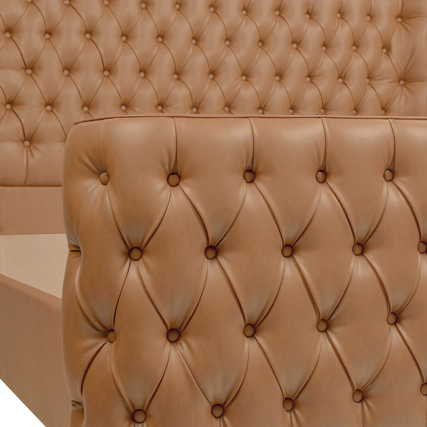 Brooklyn - Tufted Panel Bed Headboard And Footboard Set - Image 20