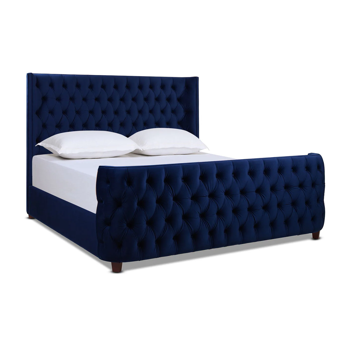 Brooklyn - Tufted Panel Bed Headboard And Footboard Set - Image 21