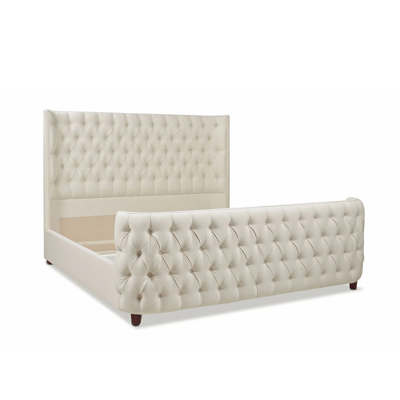 Brooklyn - Tufted Panel Bed Headboard And Footboard Set - Image 23