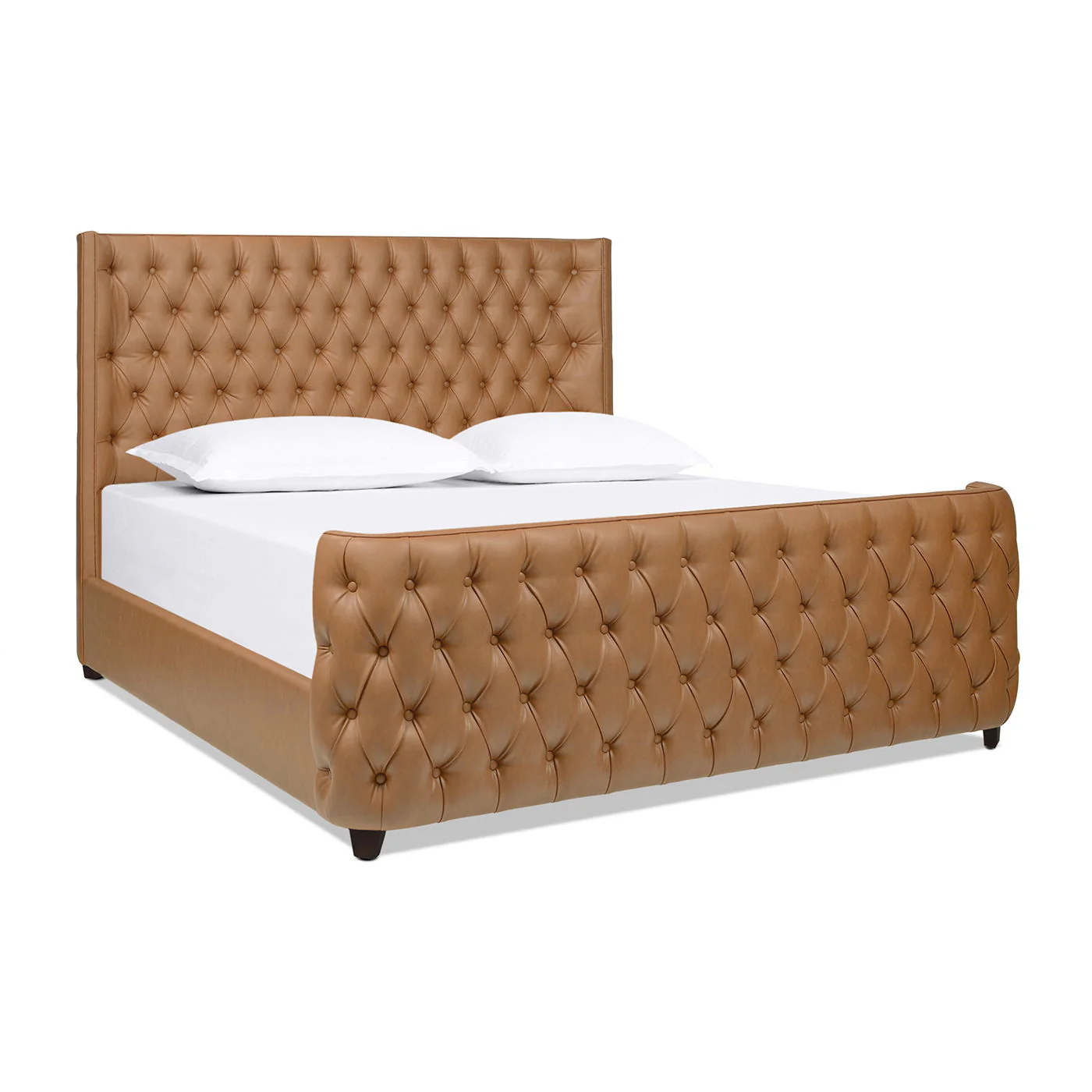 Brooklyn - Tufted Panel Bed Headboard And Footboard Set - Image 57
