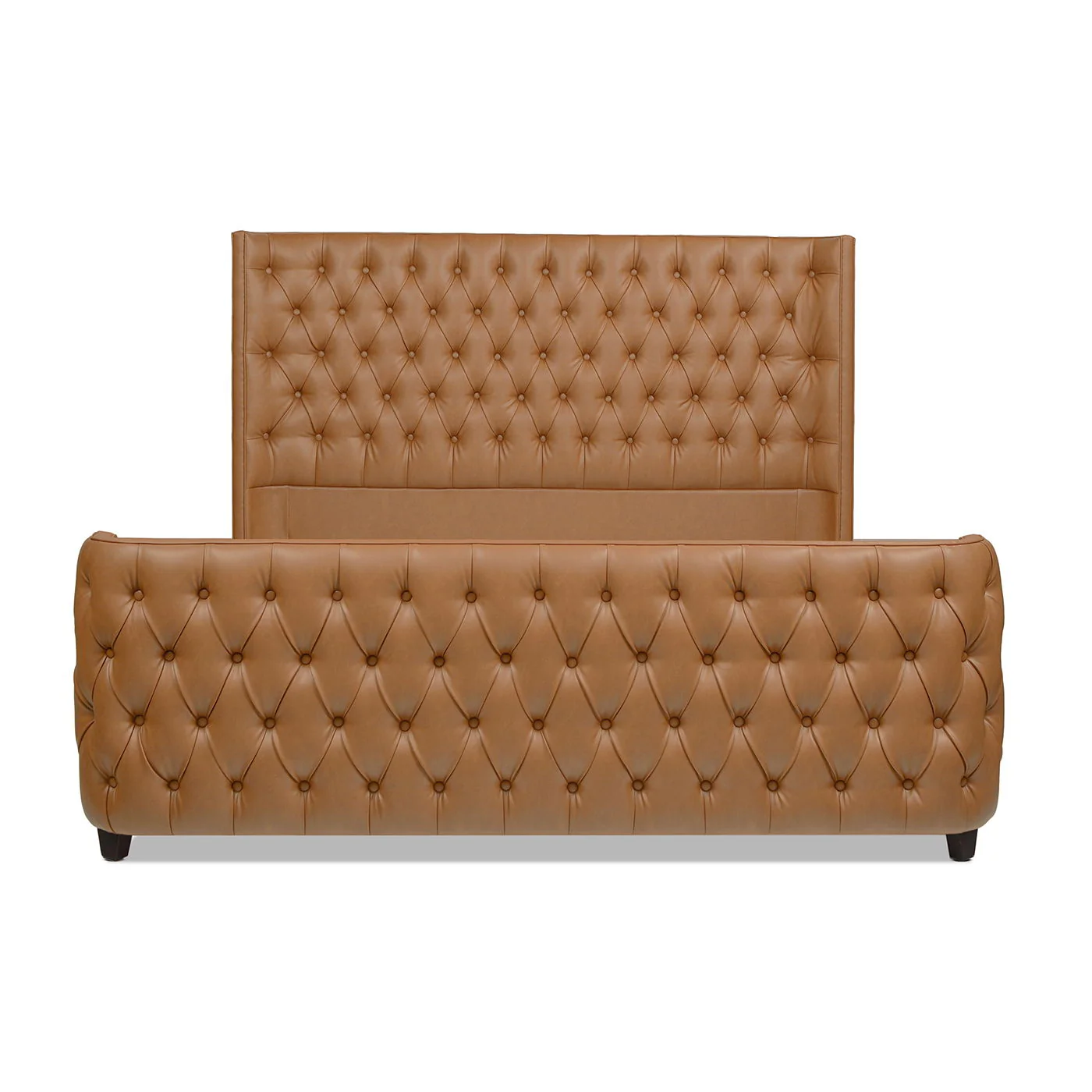 Brooklyn - Tufted Panel Bed Headboard And Footboard Set - Image 65