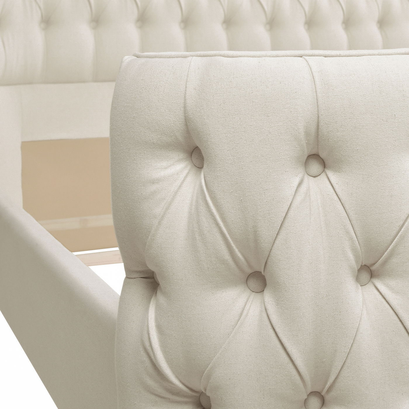 Brooklyn - Tufted Panel Bed Headboard And Footboard Set - Image 66
